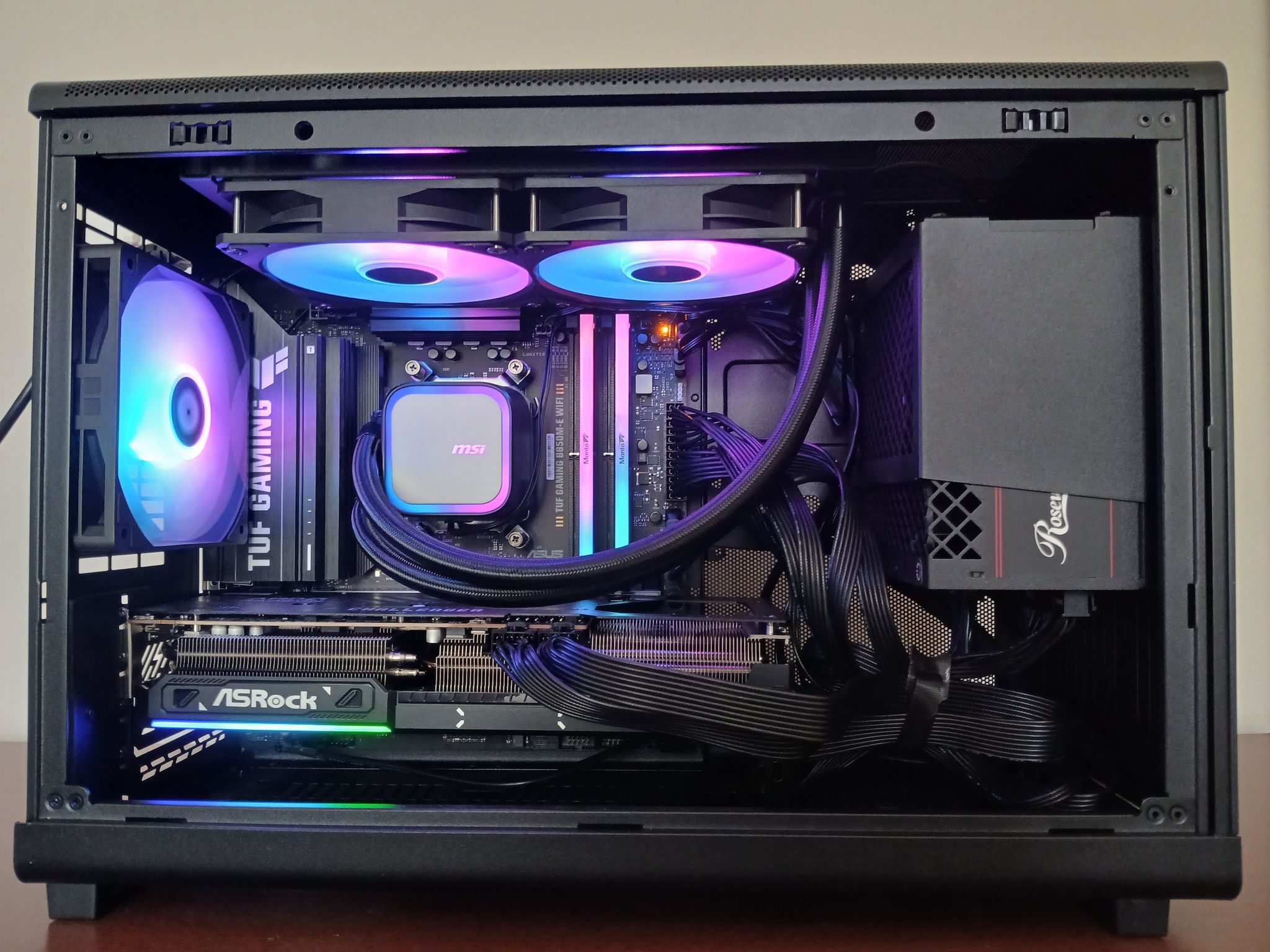 4K Compact No Glass Build | RX 9070 16GB | Ryzen 5 9600X | 32GB RAM