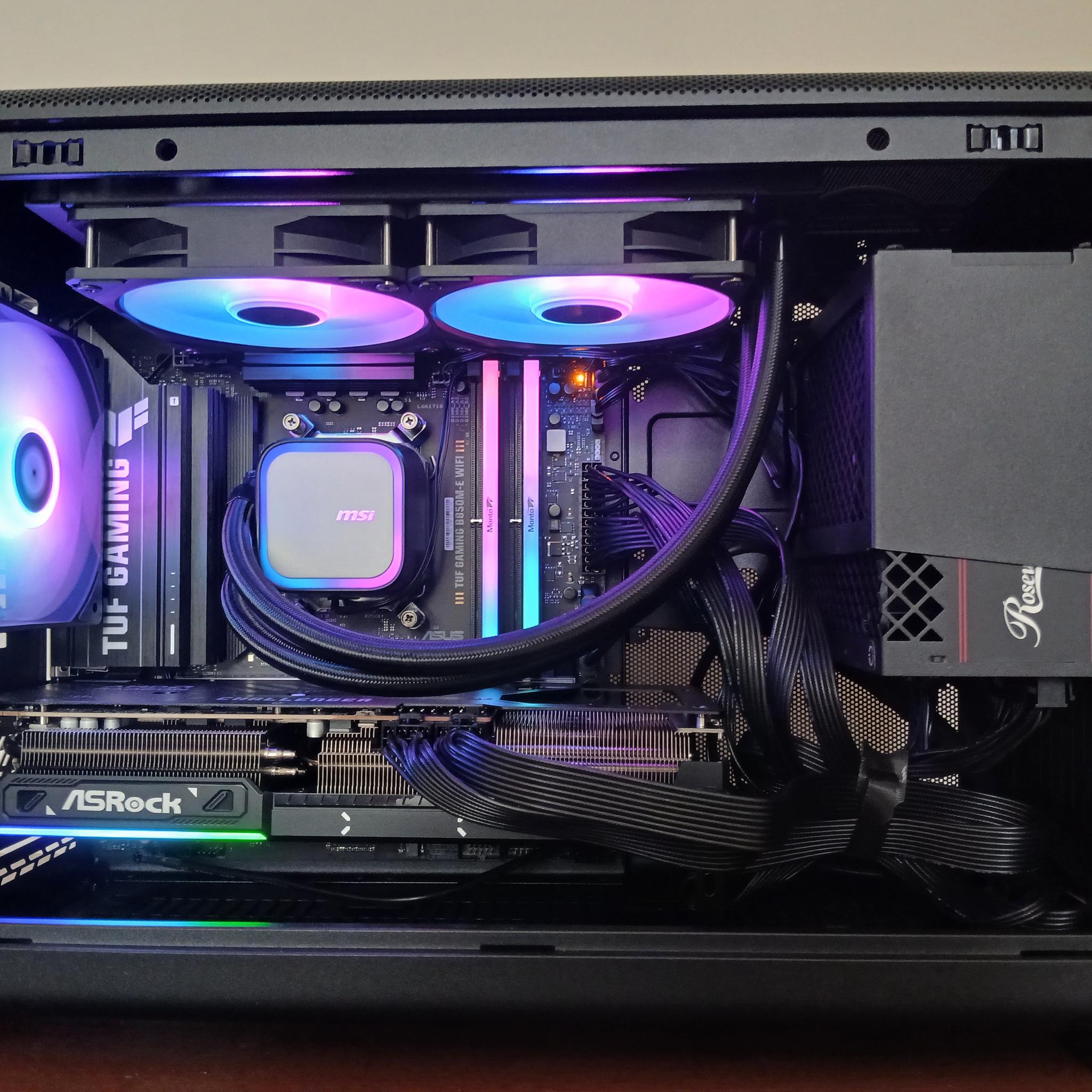 4K Compact No Glass Build | RX 9070 16GB | Ryzen 5 9600X | 32GB RAM