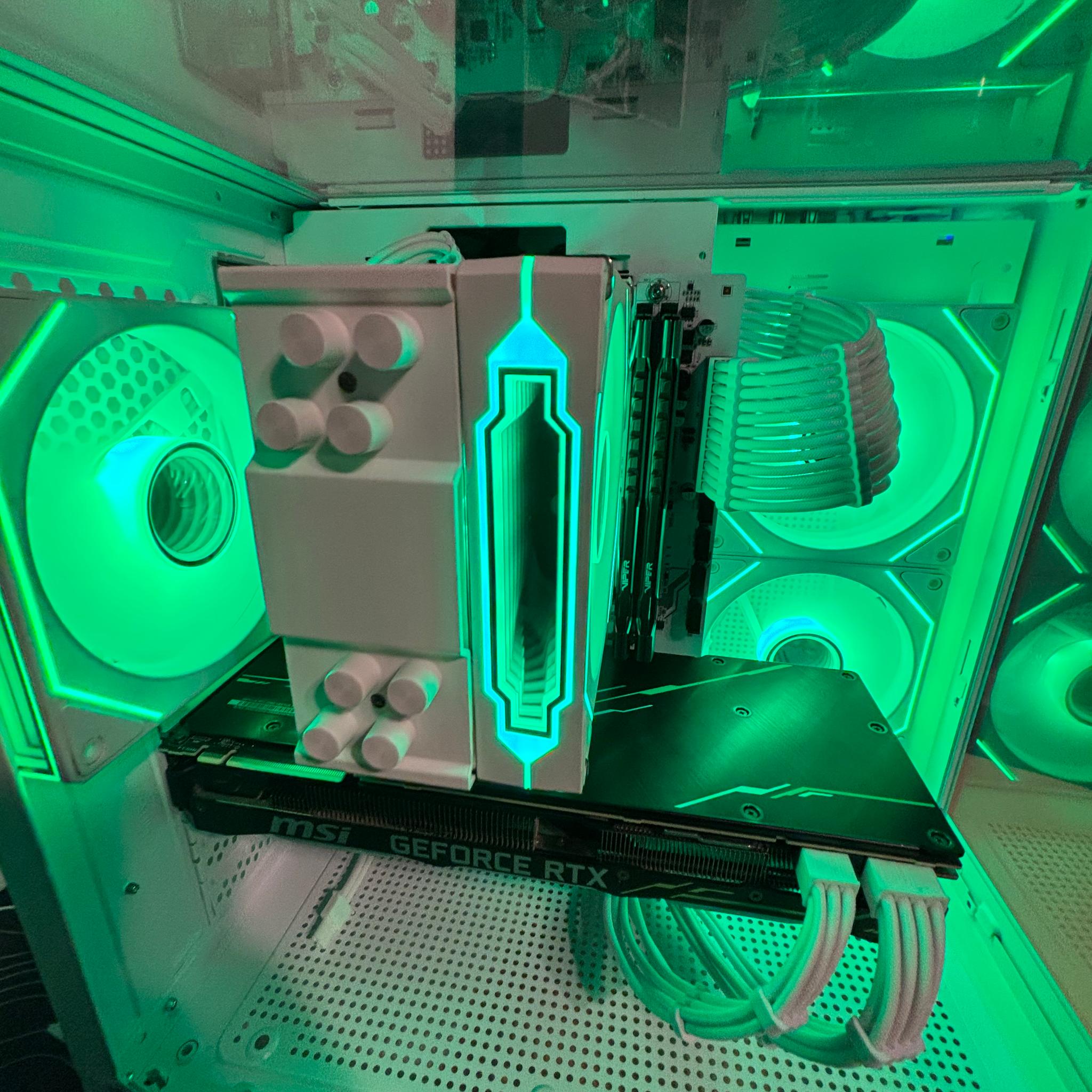 🎅🎅 White Elite Build – Ryzen 9 3900X + RTX 2080 8GB | 1080p/1440p High FPS Ready