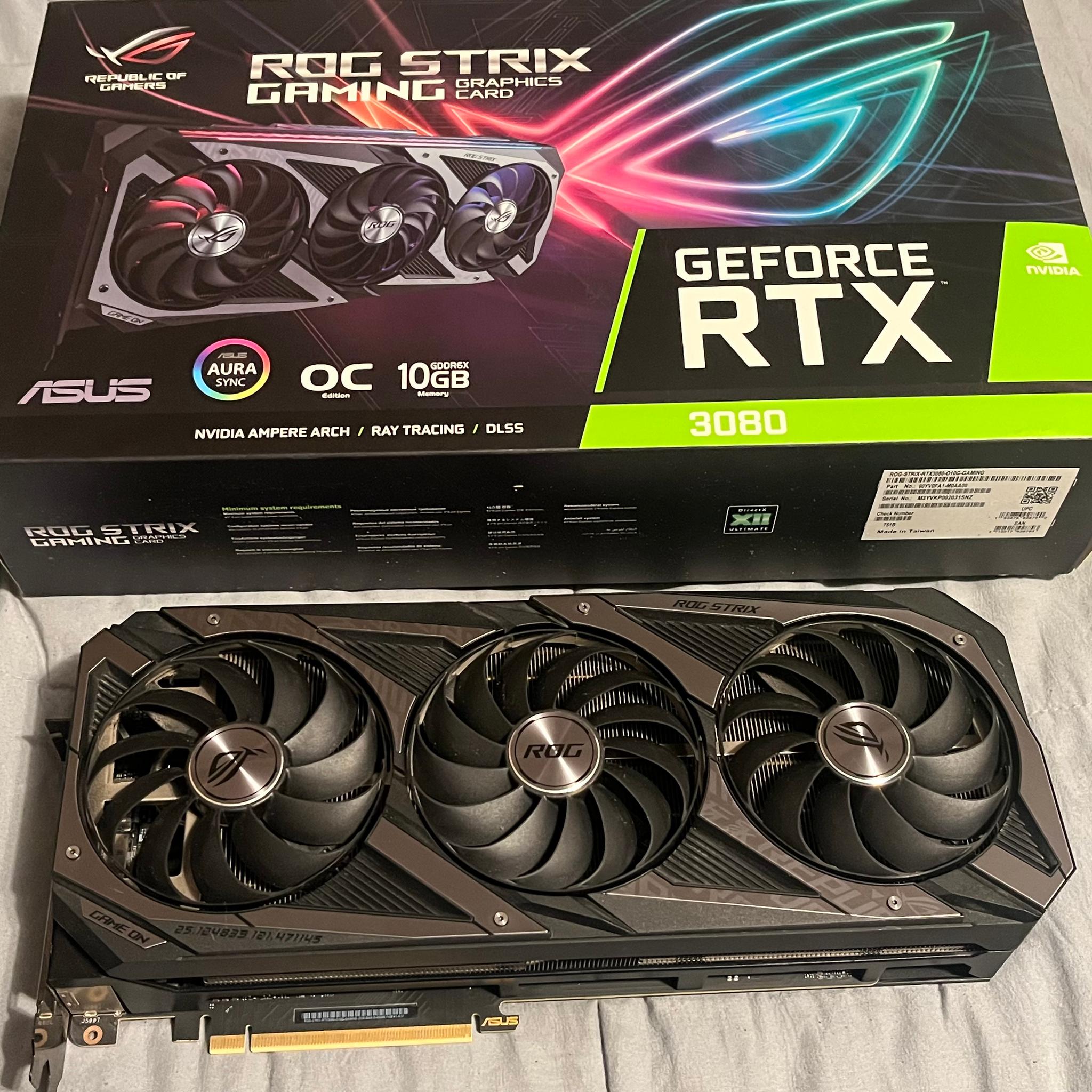 RTX 3080 ROG Strix