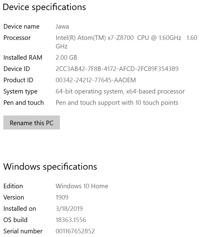 Microsoft Surface 3