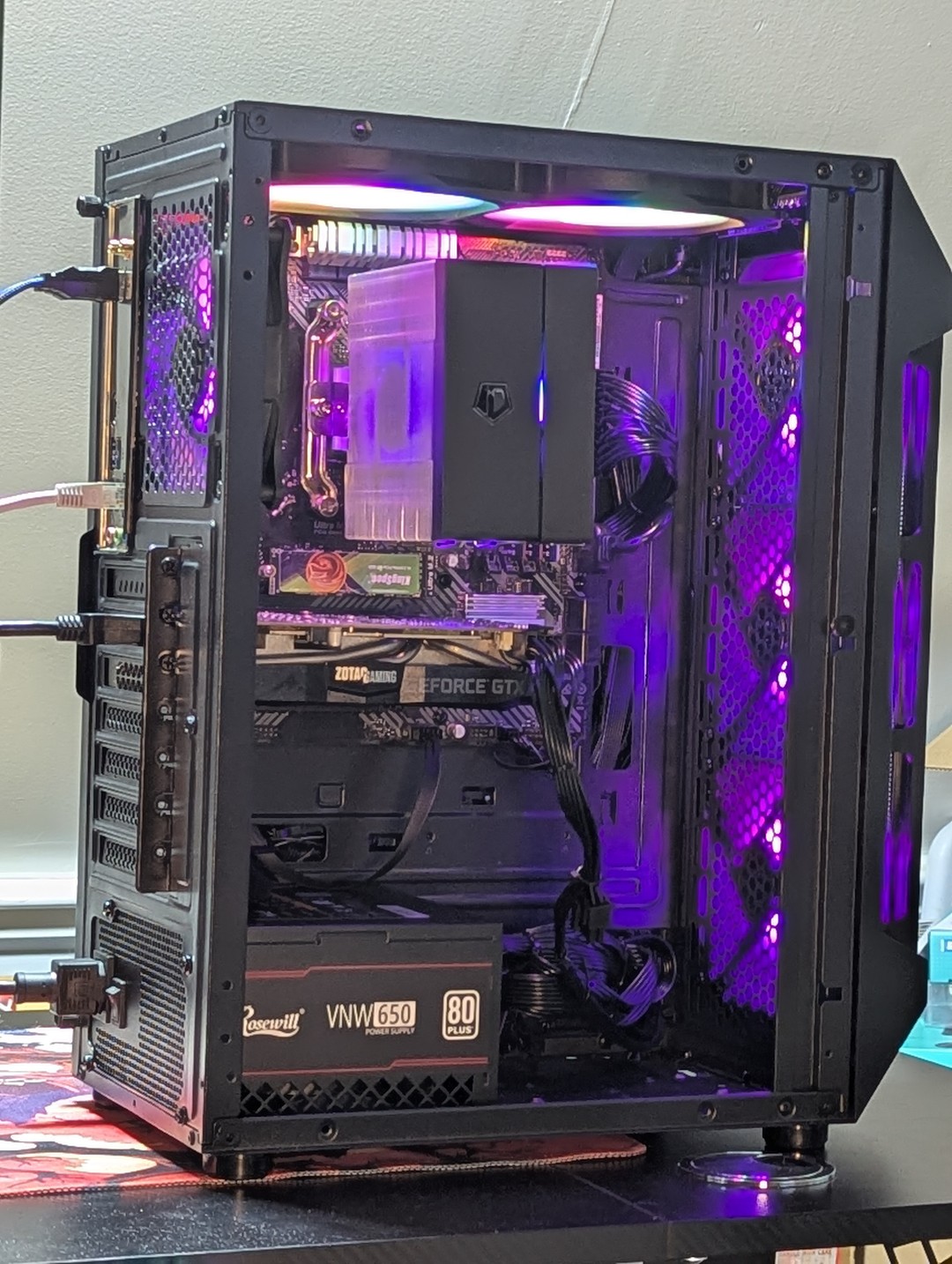自作PC　RYZEN5 2600X・8GB・128GB・GTX950・WIN11 Gaming PC| AMD Ryzen 5 2600X|Nvidia GeForce GTX 1660 Super|512 GB