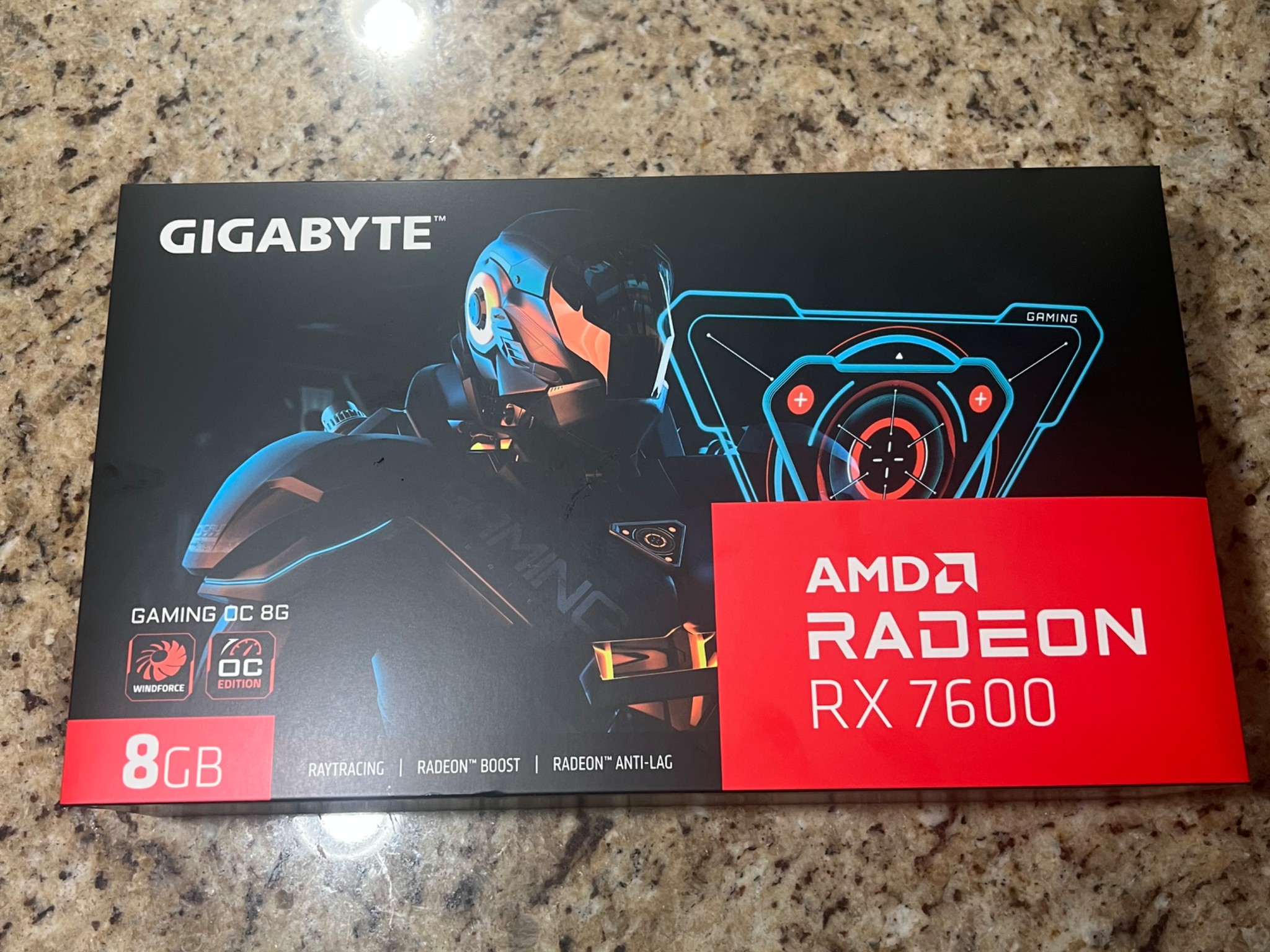 RX 7600 Gigabyte Radeon