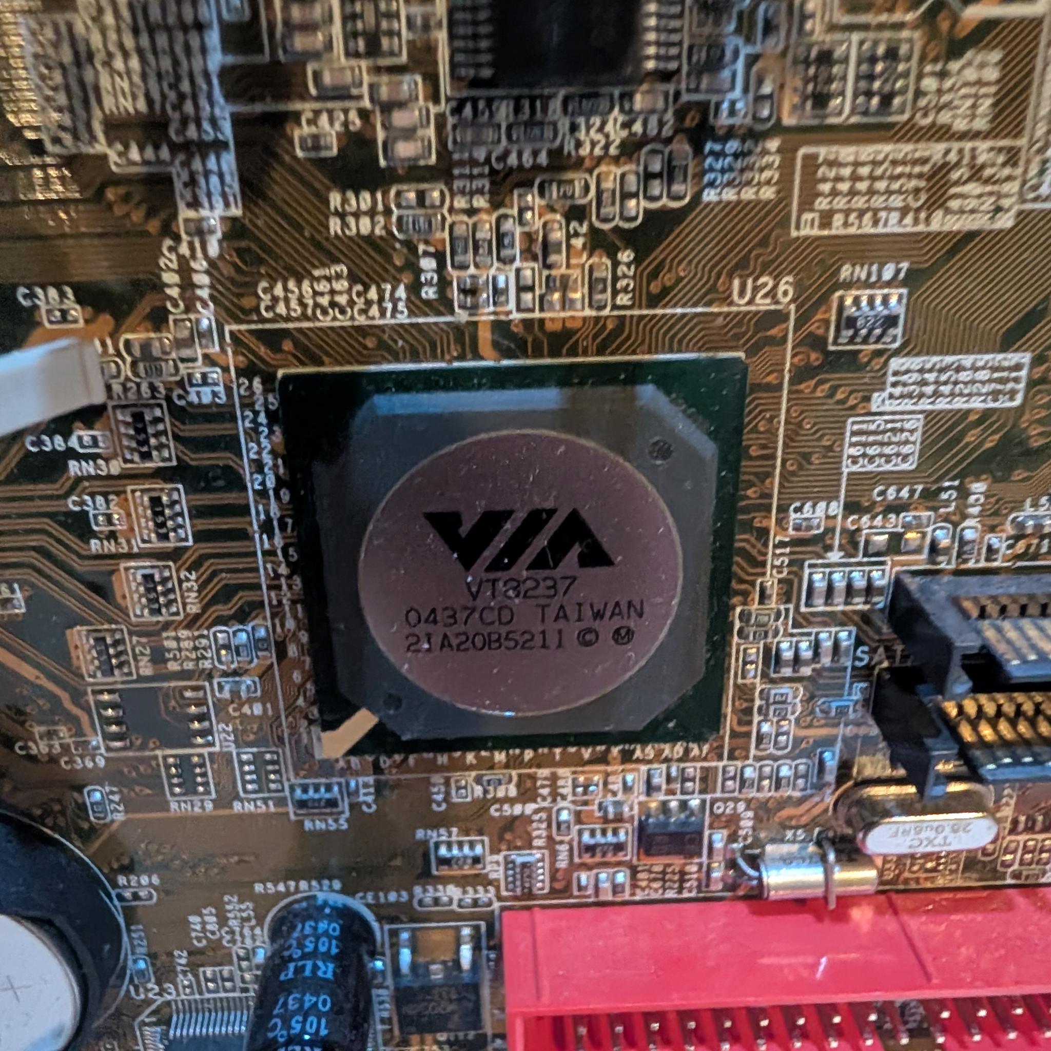 RETRO ASUS CPU Motherboard Cooler combo