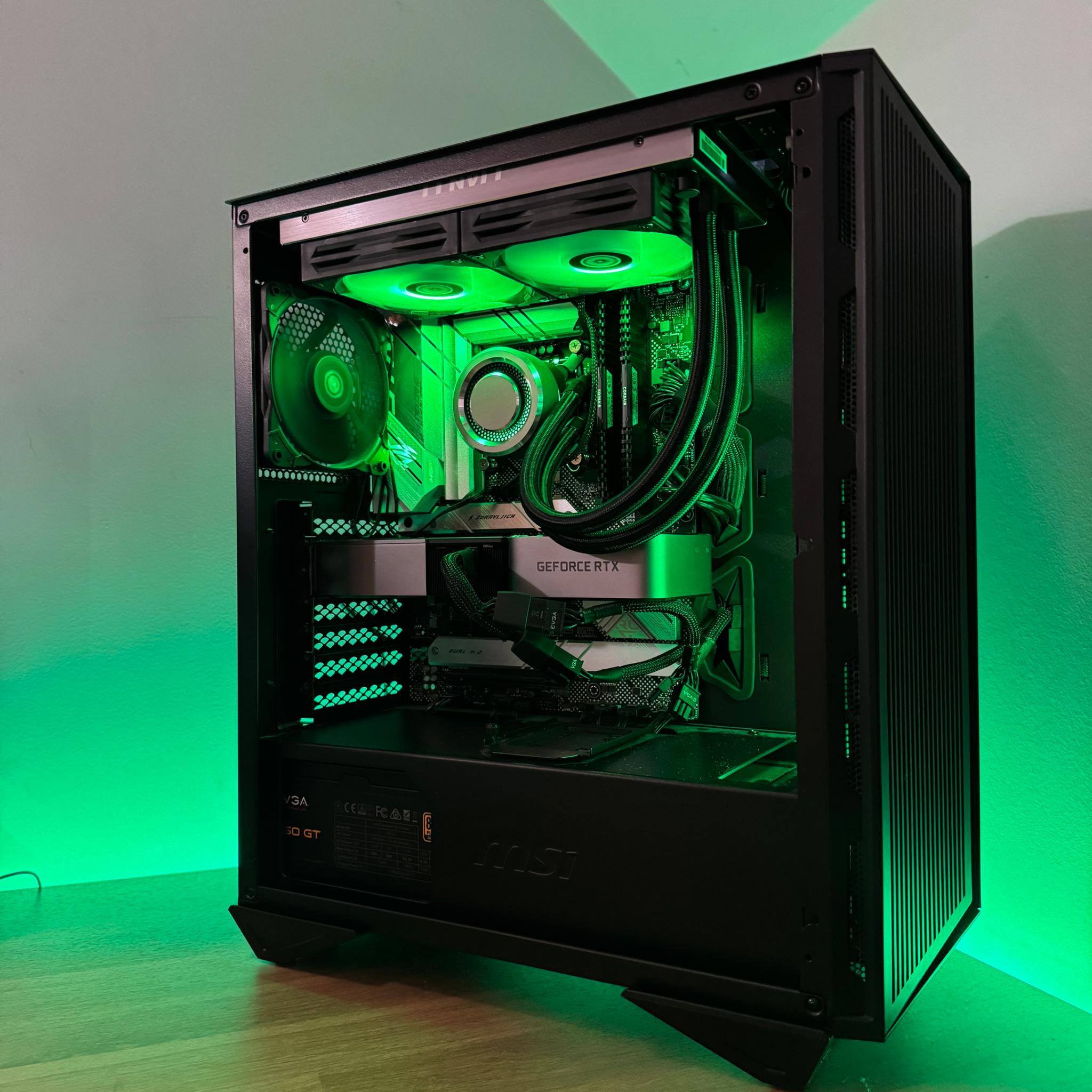 1440p/4K "Crimson Titan" | High Performance | Water Cooled | i7-12700K + RTX 3070 Ti | Wi...