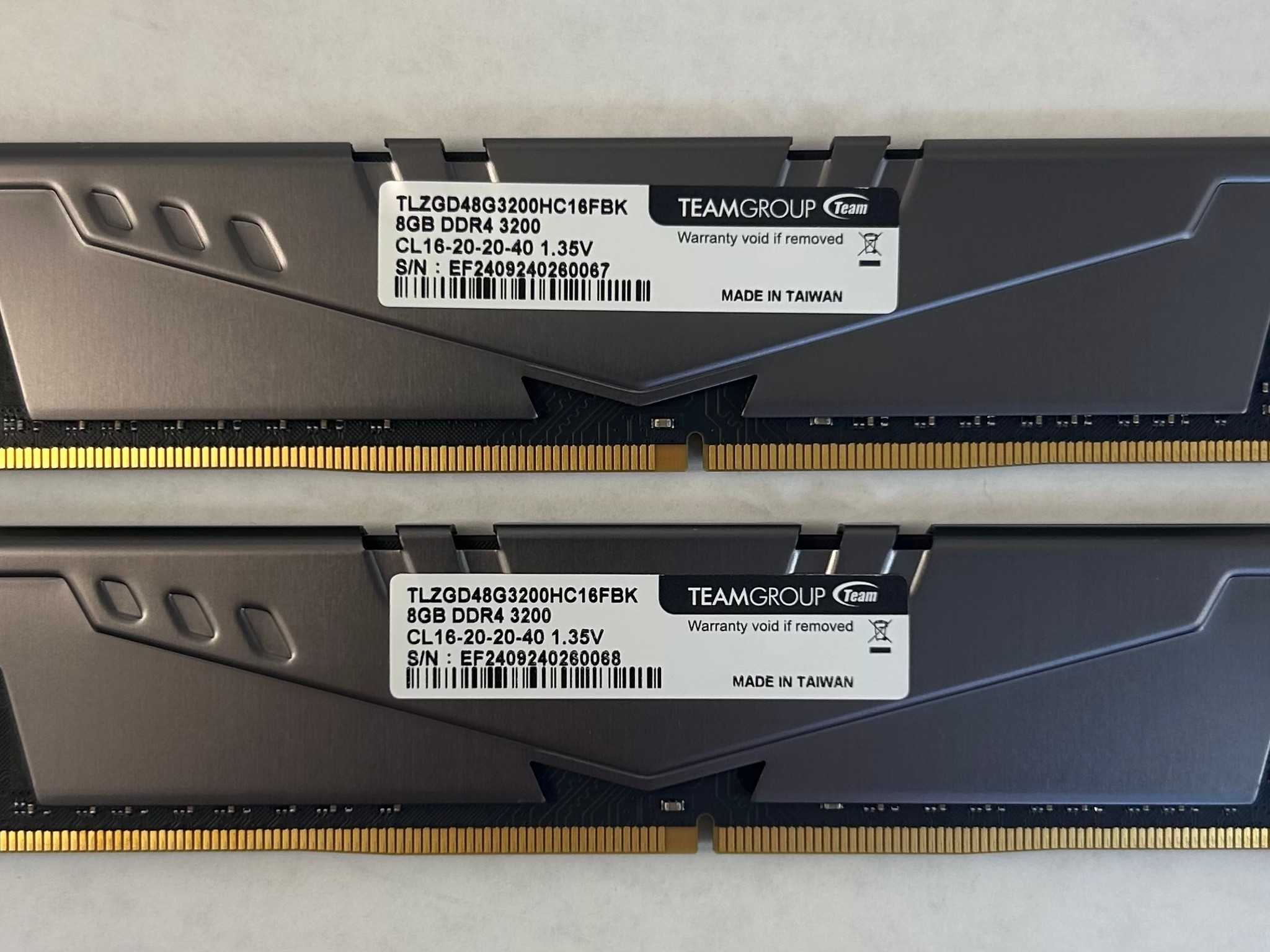 TeamGroup T-Force Vulcan Z 16GB (8GBx2) DDR4 3200MHz