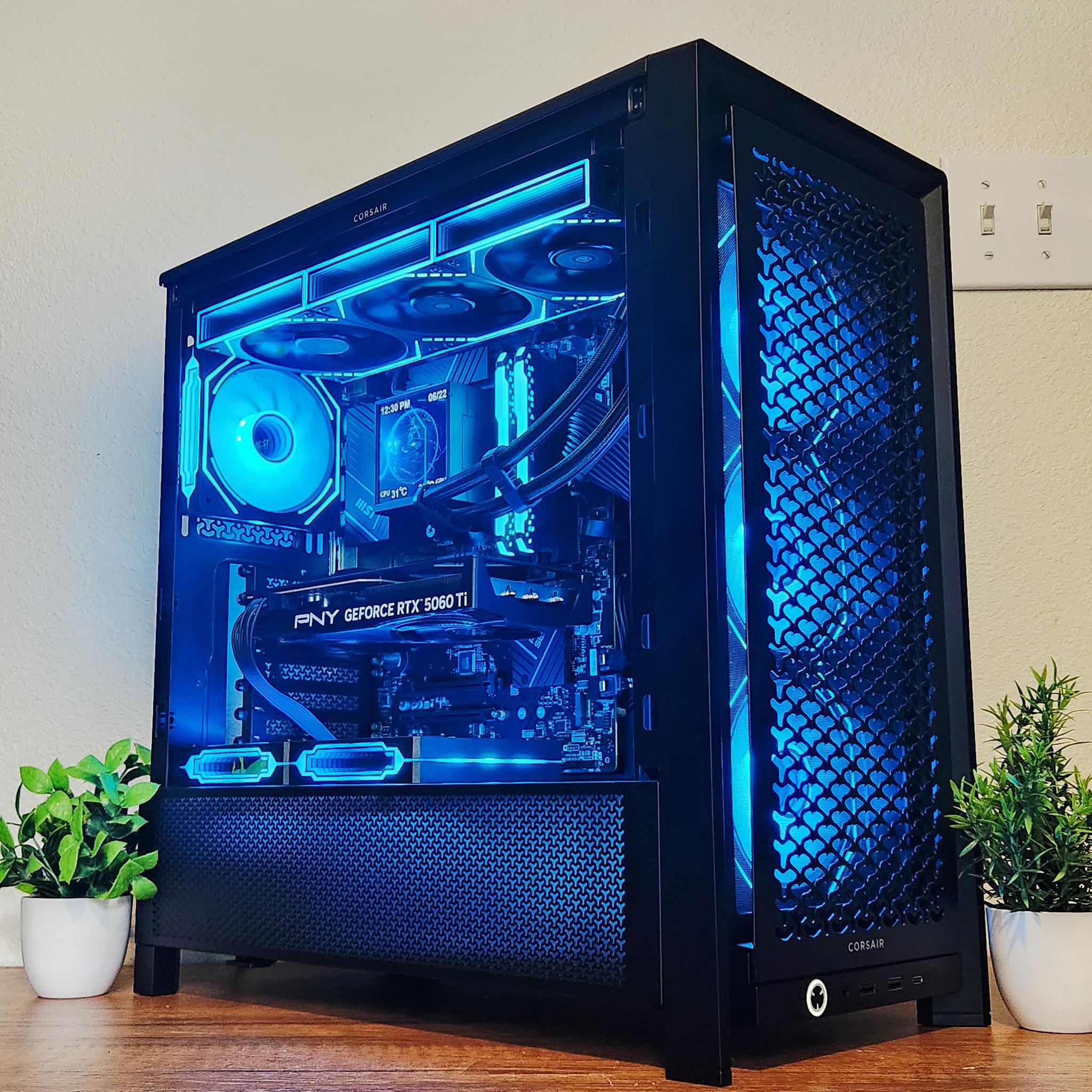 RTX 5060 Ti 16GB | I5 13600KF | 32GB RAM | 4TB NVMe/SSD + HDD | WiFi + BT | WINDOWS 11 Pro
