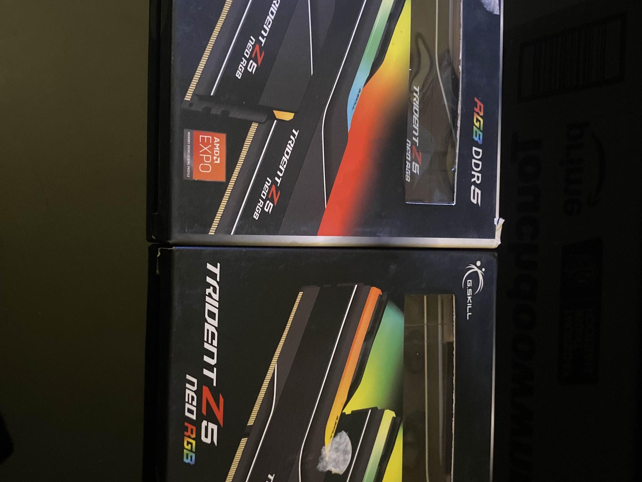 DDR5 64GB 6000MTS NEO G.SKILL TRIDENT Z5 RGB (4x16)