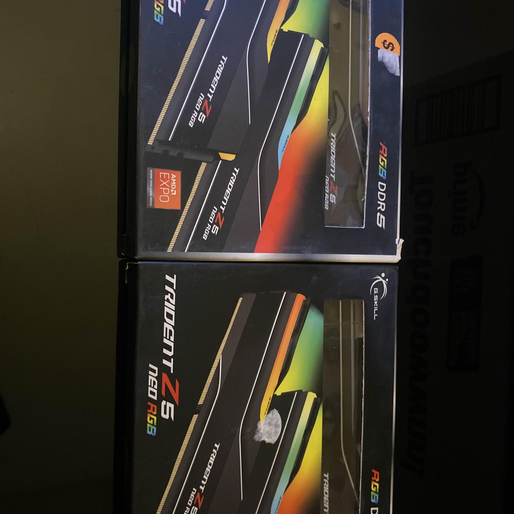 DDR5 64GB 6000MTS NEO G.SKILL TRIDENT Z5 RGB (4x16)
