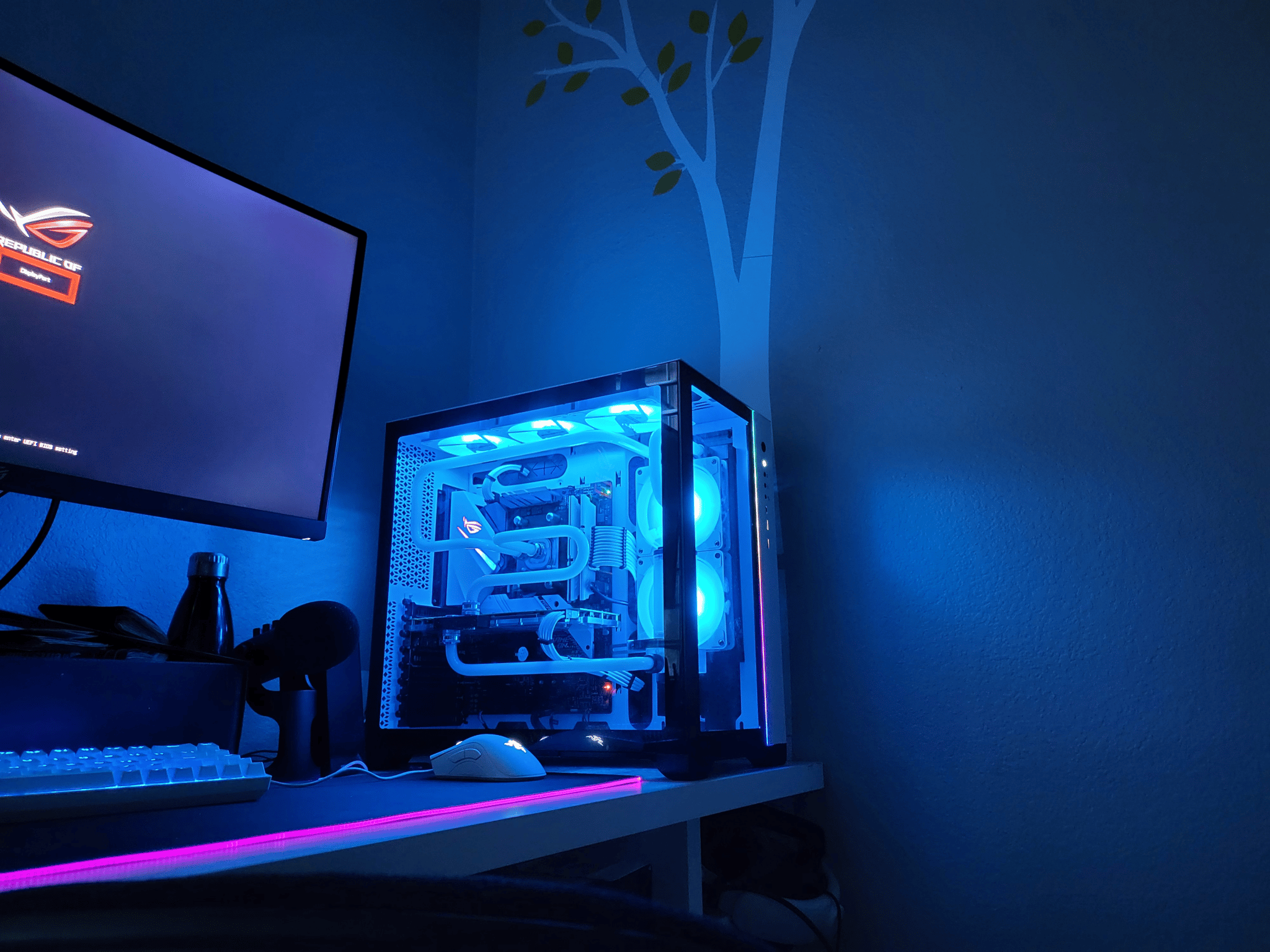 Custom watercooled Gaming PC Computer 