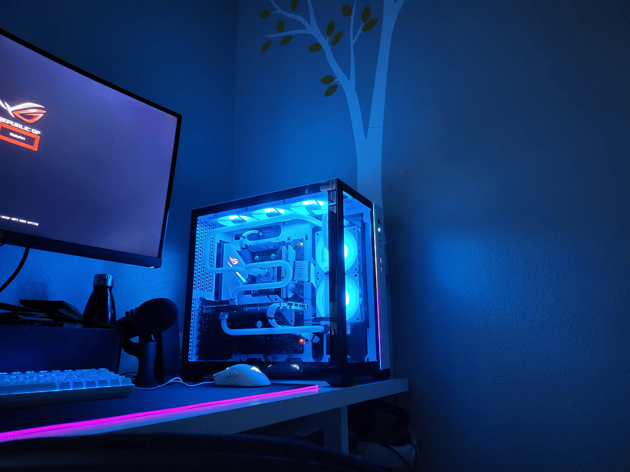 Custom watercooled Gaming PC Computer 