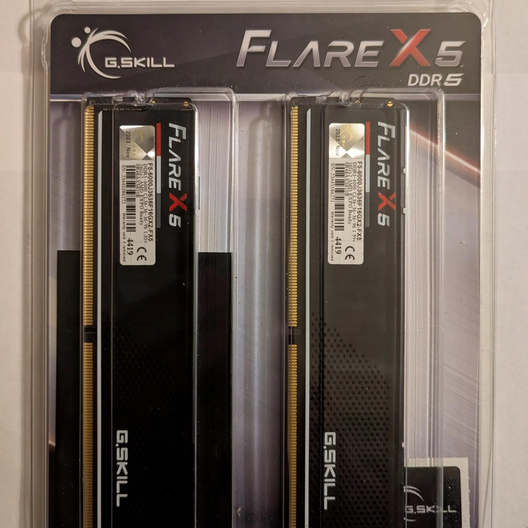 AMD Ryzen 5 7600X + MSI Pro B650-S WIFI + G.Skill Flare X5 32GB DDR5 6000MT/s Bundle All Brand New