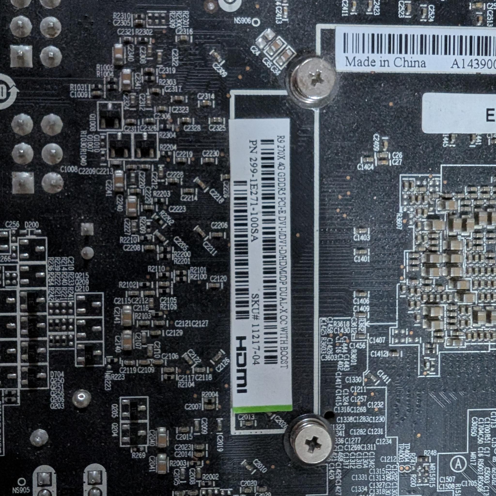 Gigabyte 990FXA-UD3 / AMD FX8320 / 16GB DDR3 / R9 270x 4GB