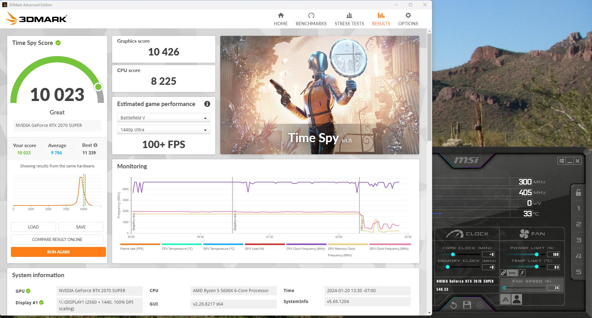 EVGA RTX 2070 Super 8GB With Upgraded Cooling; Spare Fans, FREE SHIP