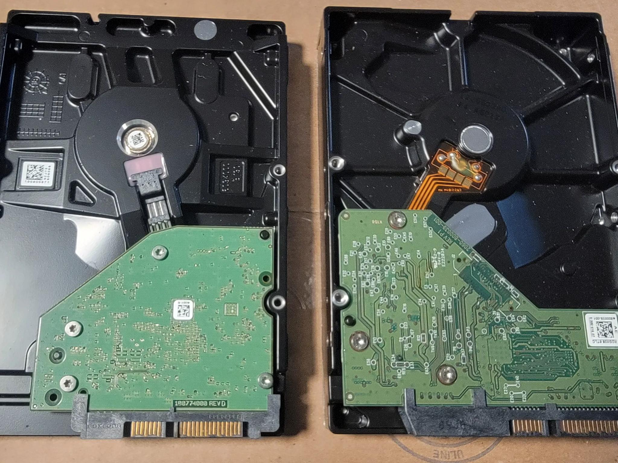 2 1TB Hard Drives! (LOT of 2, 2TBs total)
