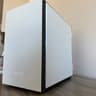 Sleek White Mini Gaming PC: i5-9600K, GTX 1070 Ti, 32GB RAM - Perfect for Esports & Minimalist Setup