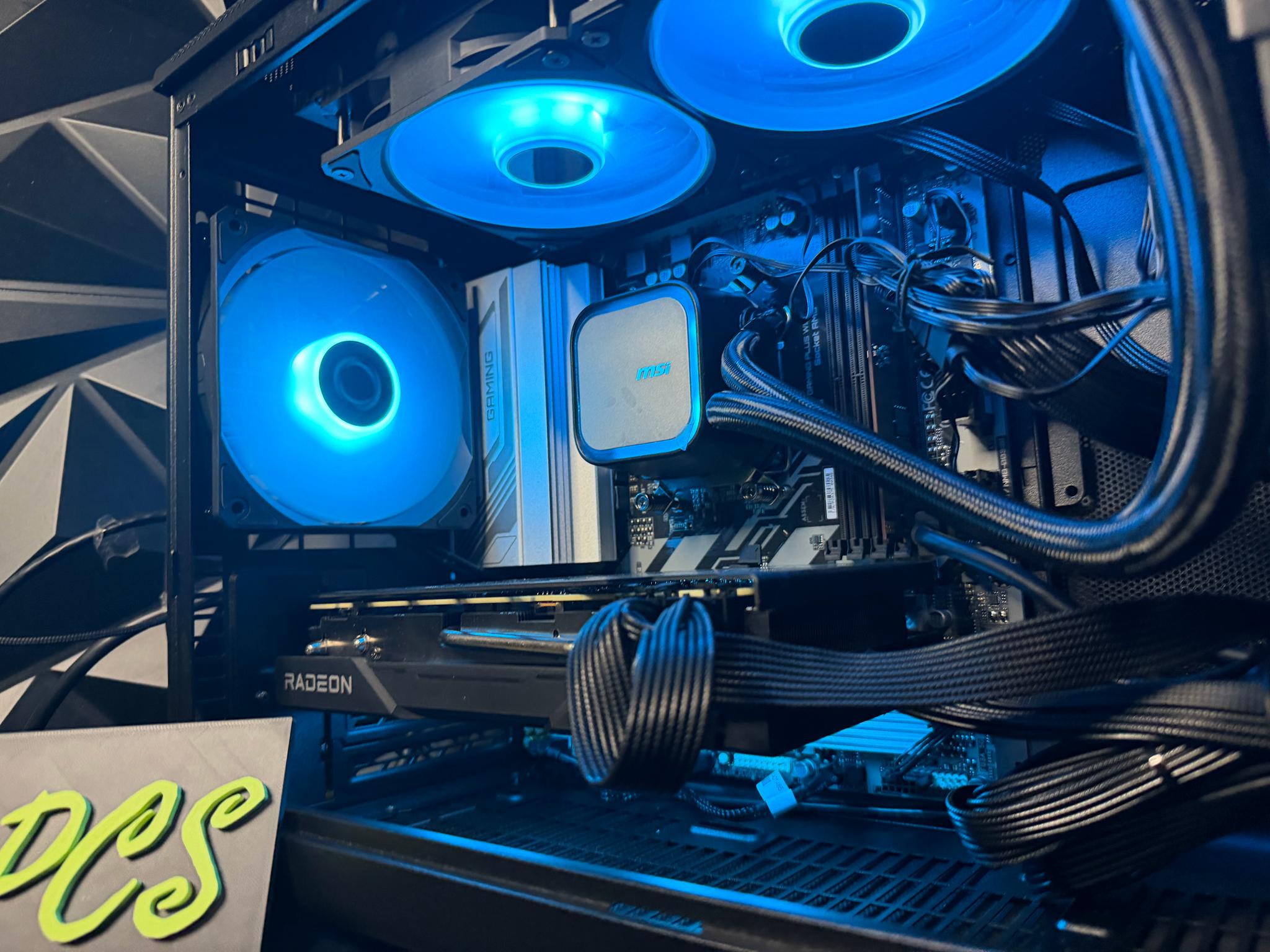 💀🔥 Mid DaDDY 76 🔥💀 Ryzen 5 7600X| RX 7600XT 16 GB| 32 GB DDR5| 1.25 TB NVMe| 650W PSU
