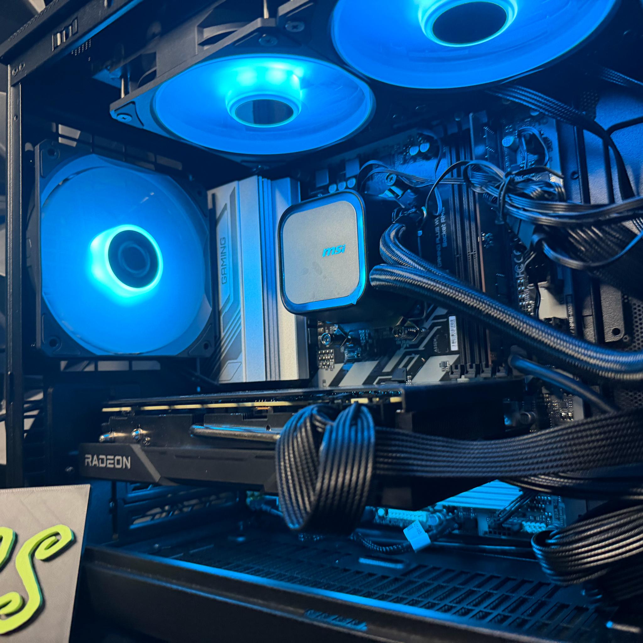 💀🔥 Mid DaDDY 76 🔥💀 Ryzen 5 7600X| RX 7600XT 16 GB| 32 GB DDR5| 1.25 TB NVMe| 650W PSU