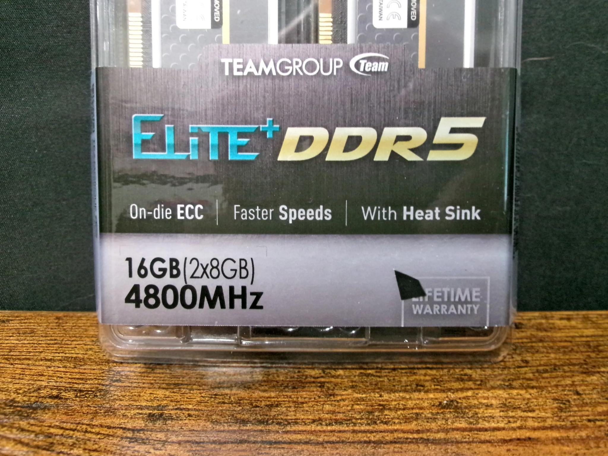NEW TeamGroup DDR5 4800MHZ 16GB Ram