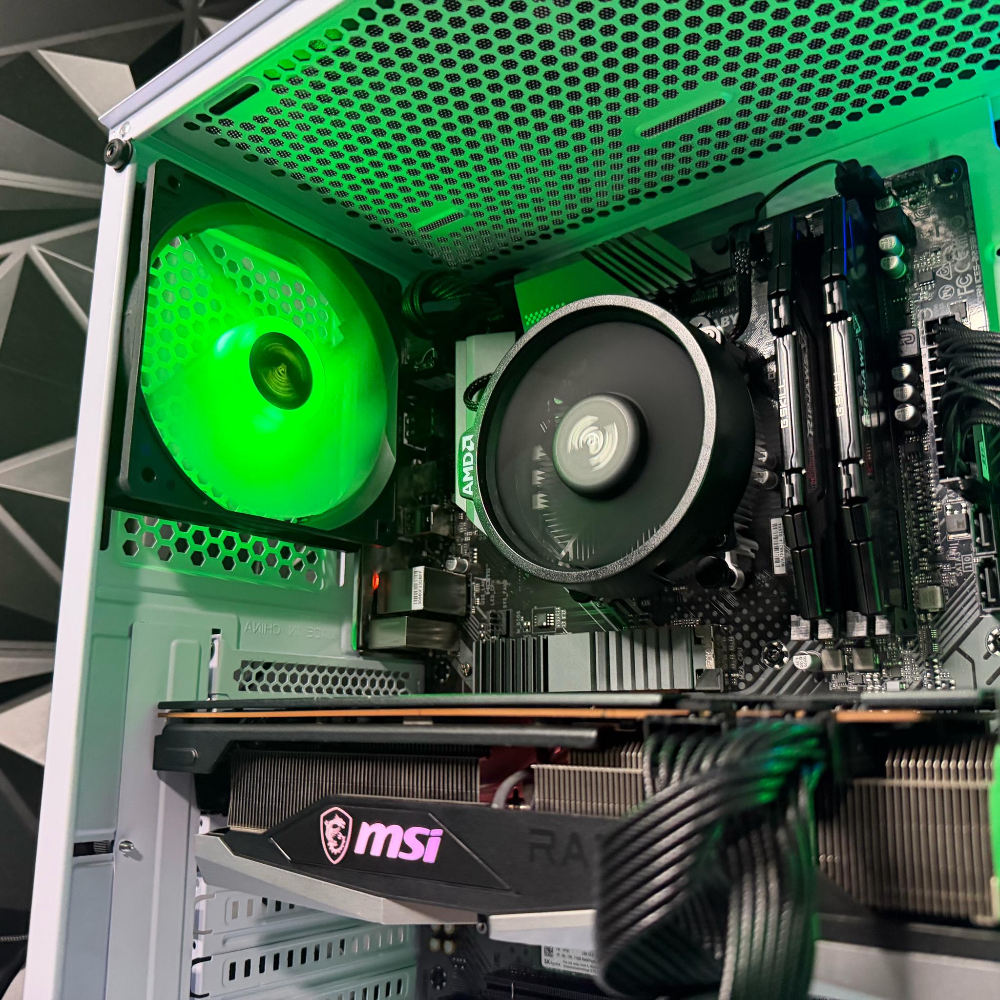 🖤🐼 Black Panda 🐼🖤 Ryzen 5 5500| RX 6700XT 12 GB | 16 GB DDR4| 750GB NVMe| 650W PSU