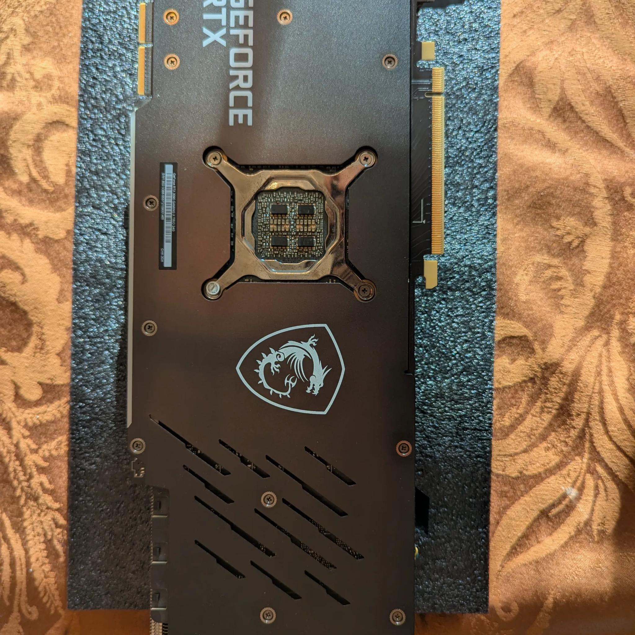 MSI GeForce RTX 3090 GAMING X TRIO 24GB GDDR6X Graphics Card