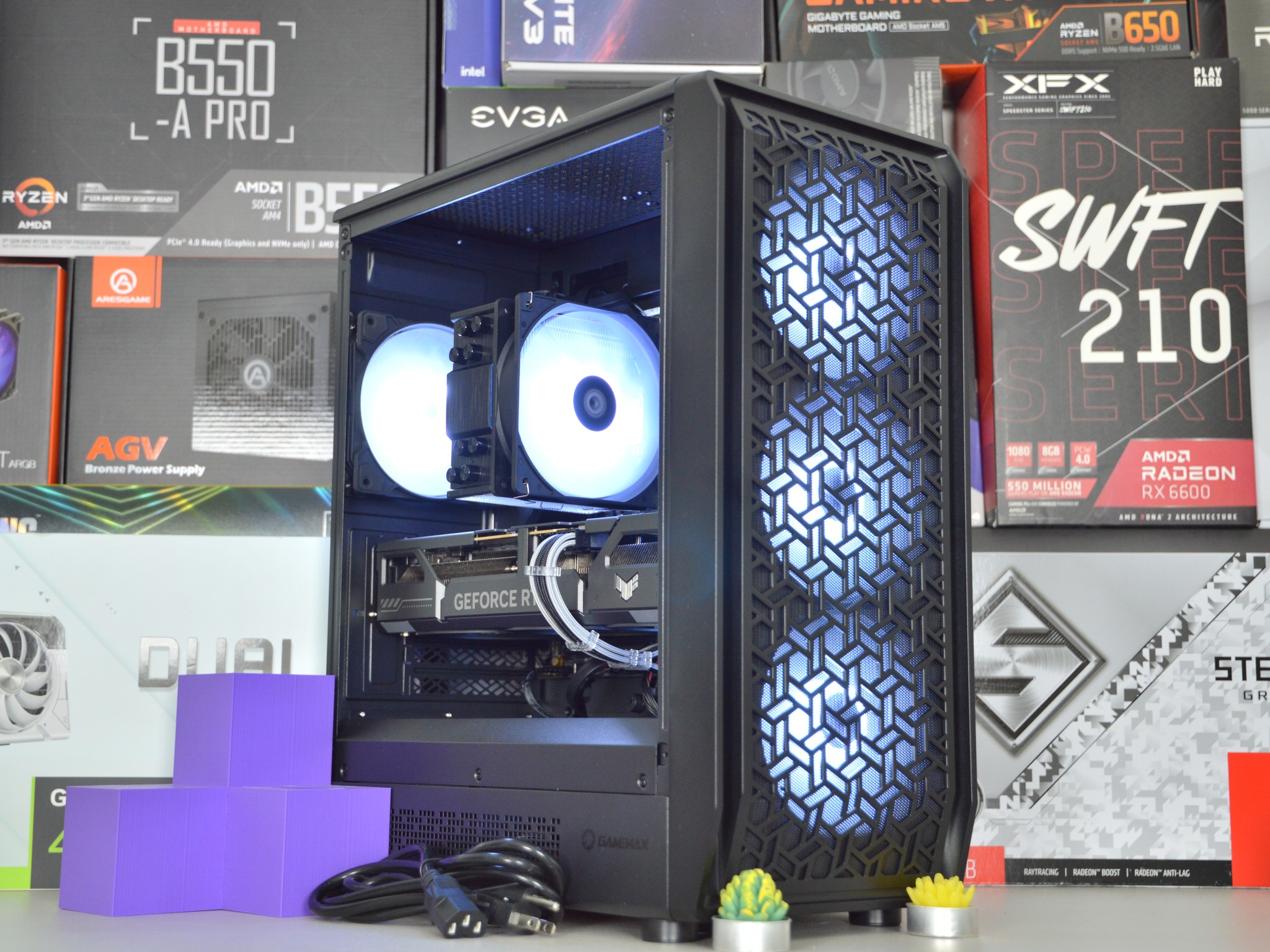 🌋🌋 | RTX 5060 8GB| RYZEN 7 3700X | 16 GB DDR4 RAM | 1TB NVME SSD | Volcanic Rock |