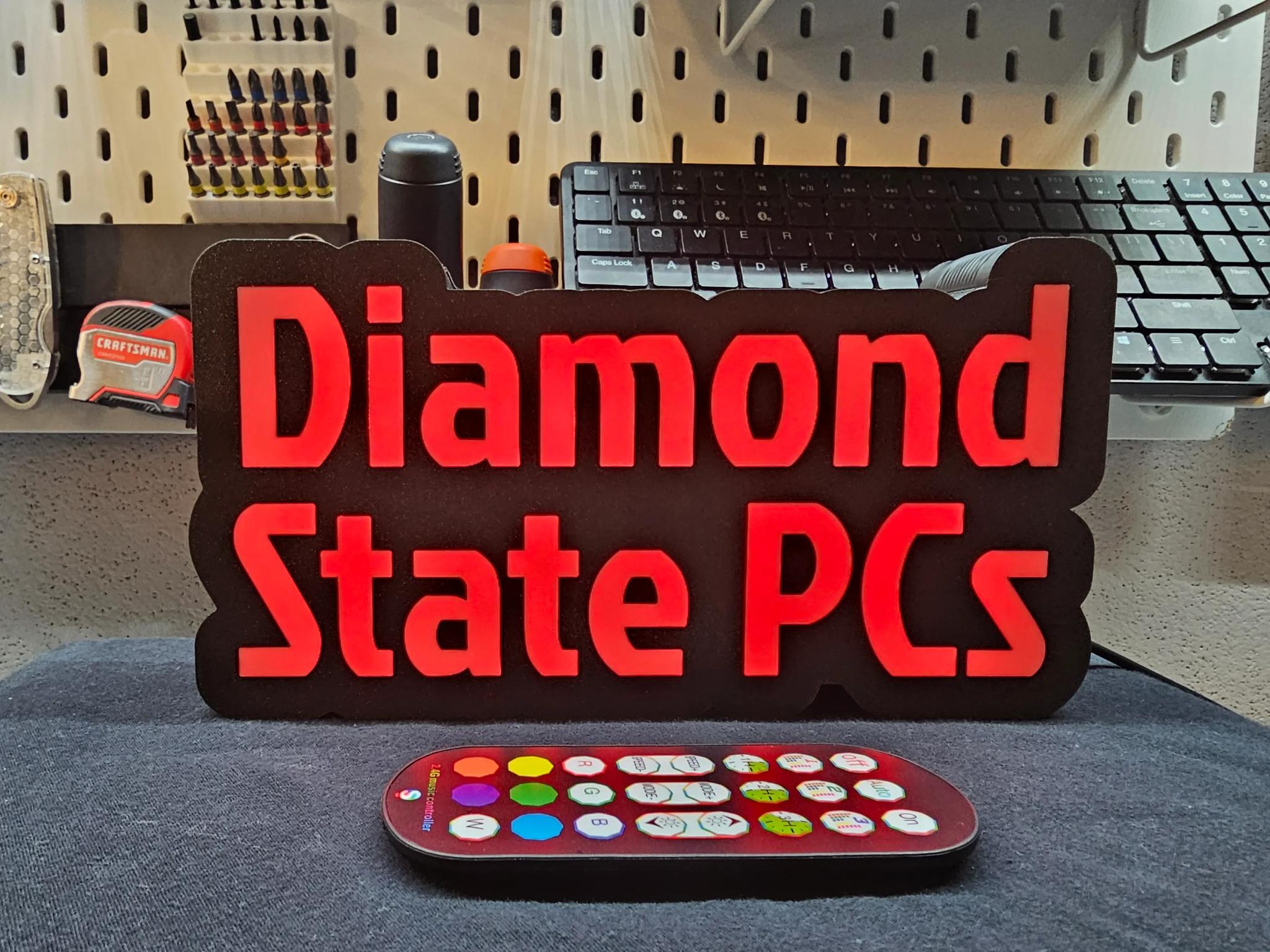 Customized LED Text Signs (Gamertags, Business Signs, Etc)