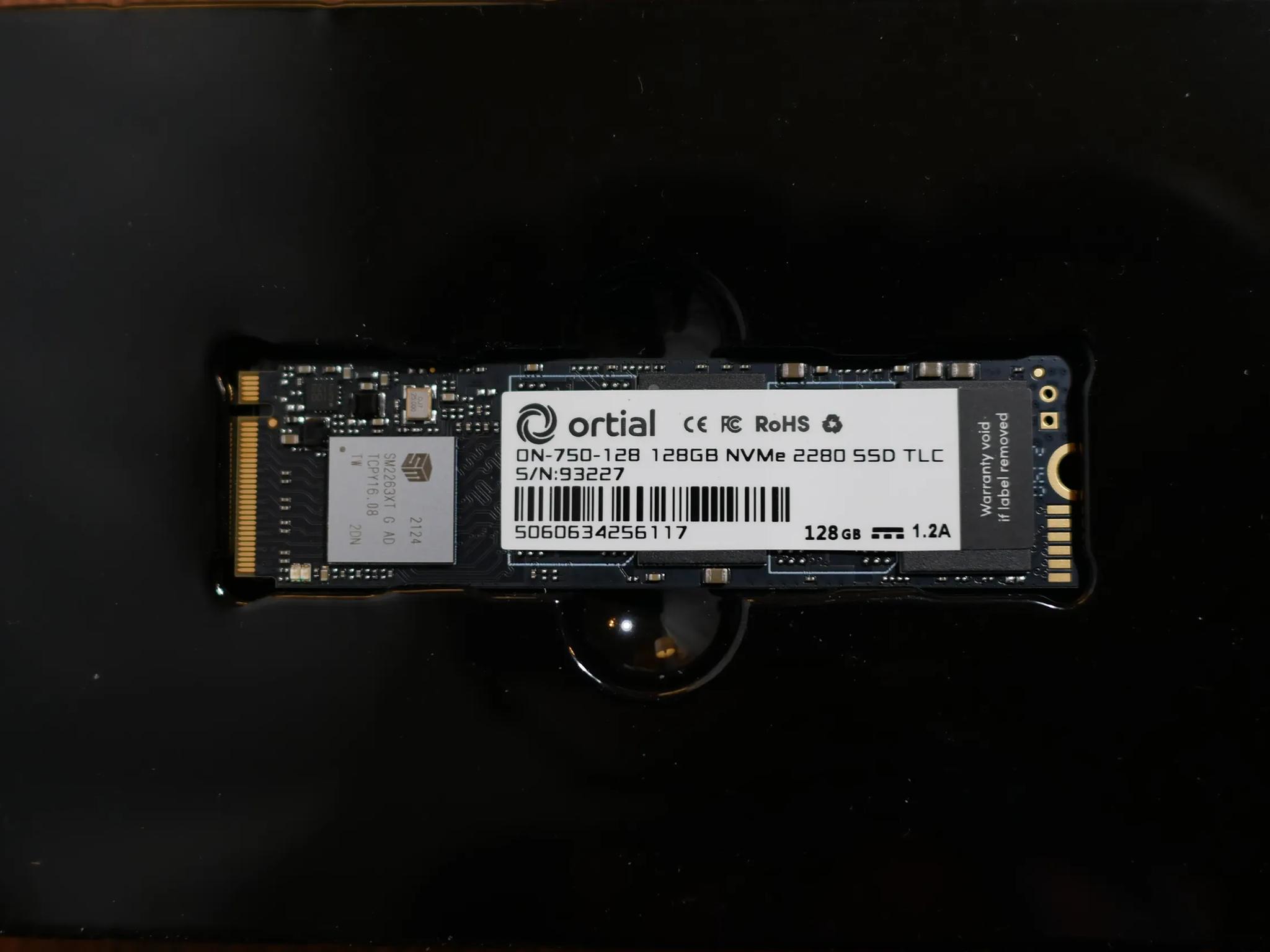 ON-750 128GB NVMe PCIe M.2 2280 Internal Solid State Drive SSD - ON-750-128