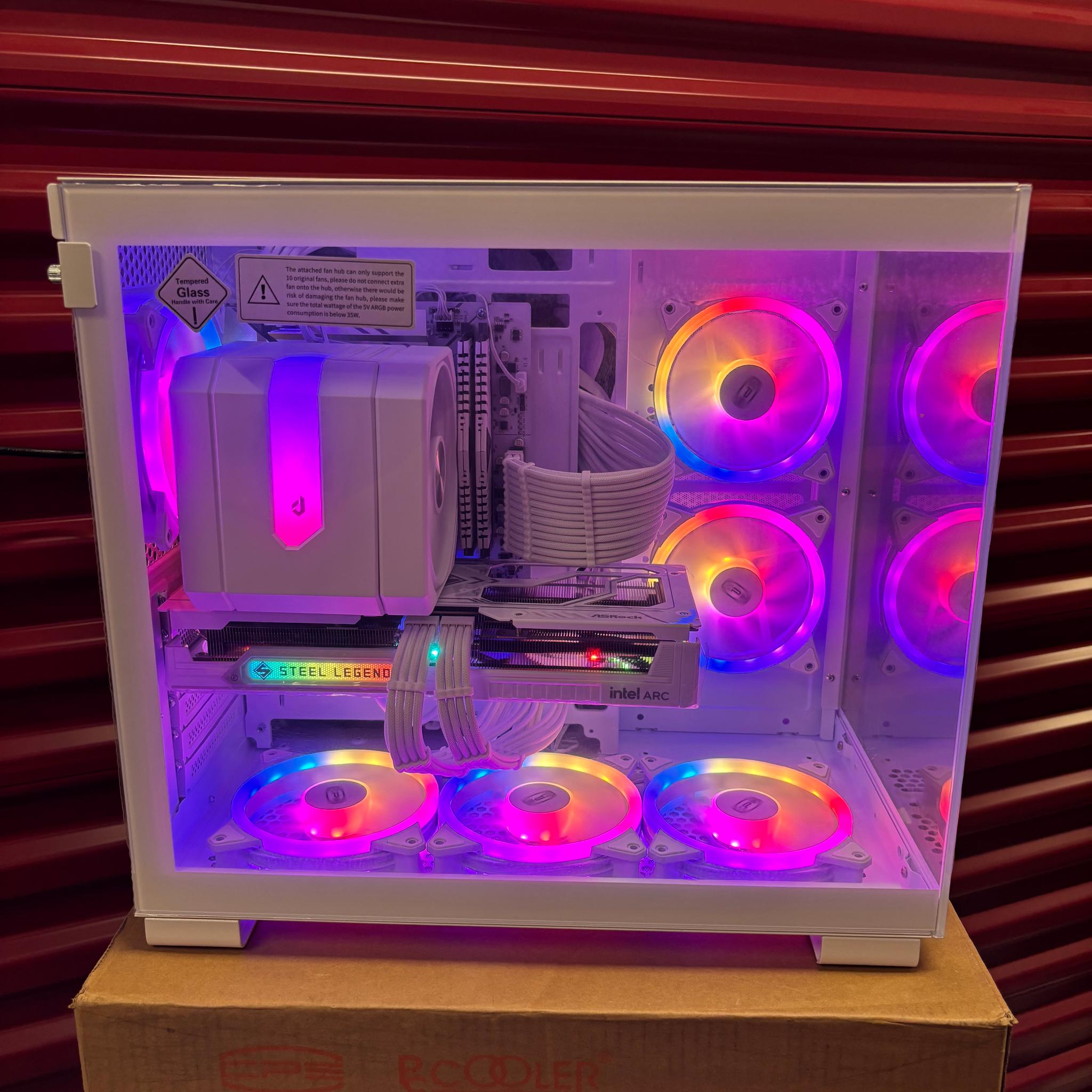 1080p All White Machine