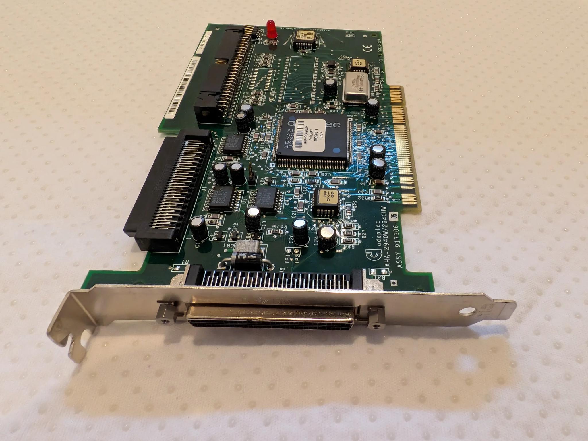Adaptec AHA-2940UW PCI Wide Ultra SCSI Controller