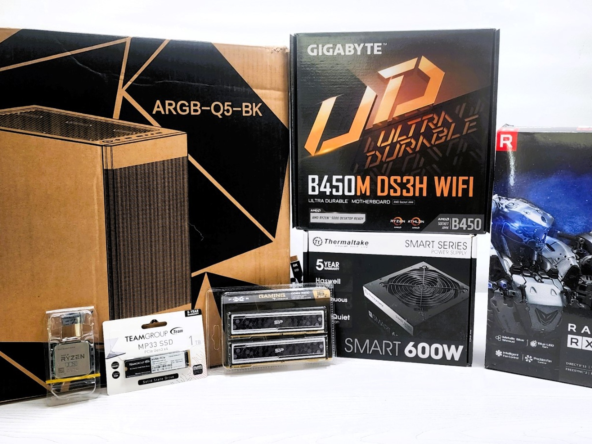 NEW Starter AMD Gaming PC - 2600X/RX580 8GB