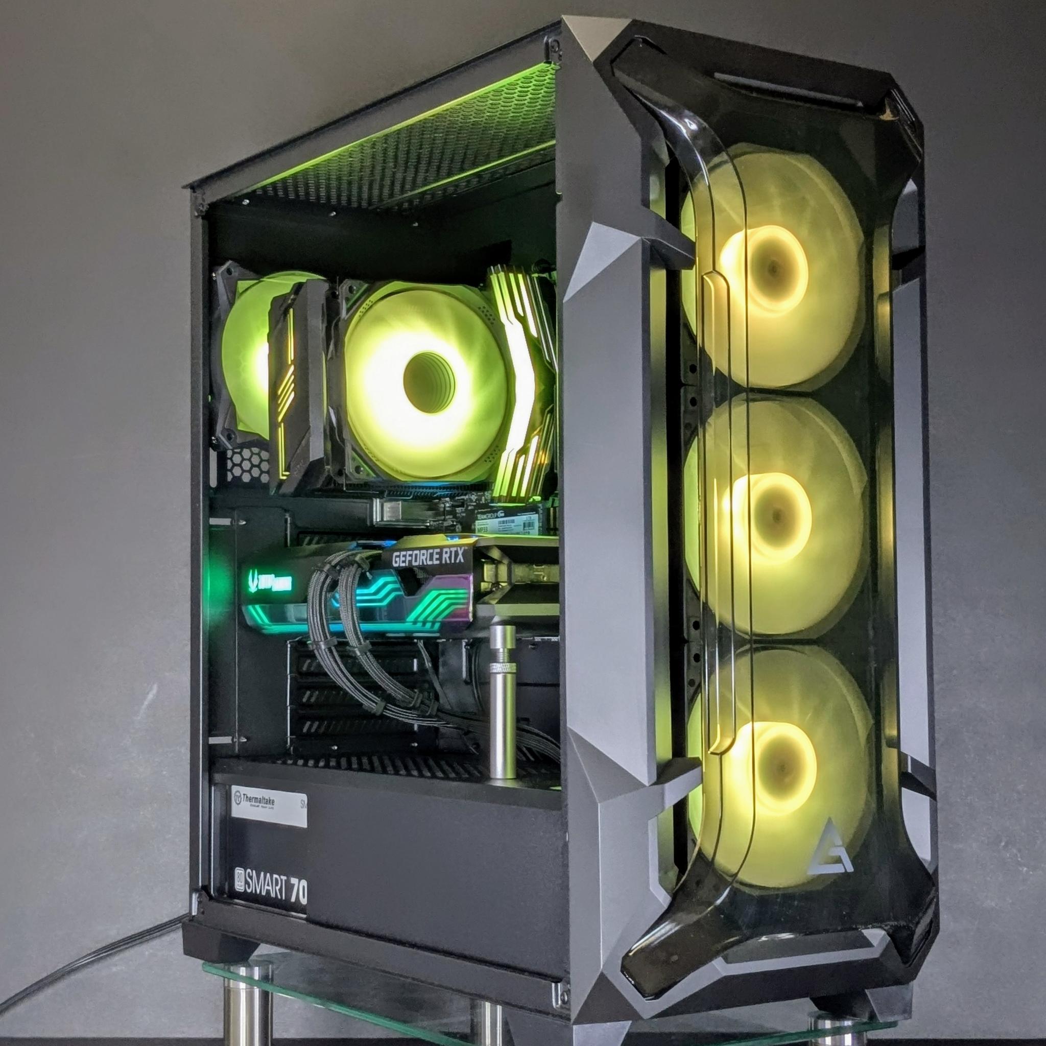 1440p Gaming Beast⚫️RTX 3070⚫️Ryzen 5 5600X⚫️32GB RAM⚫️1TB SSD⚫️Windows 11(Fully Activated)