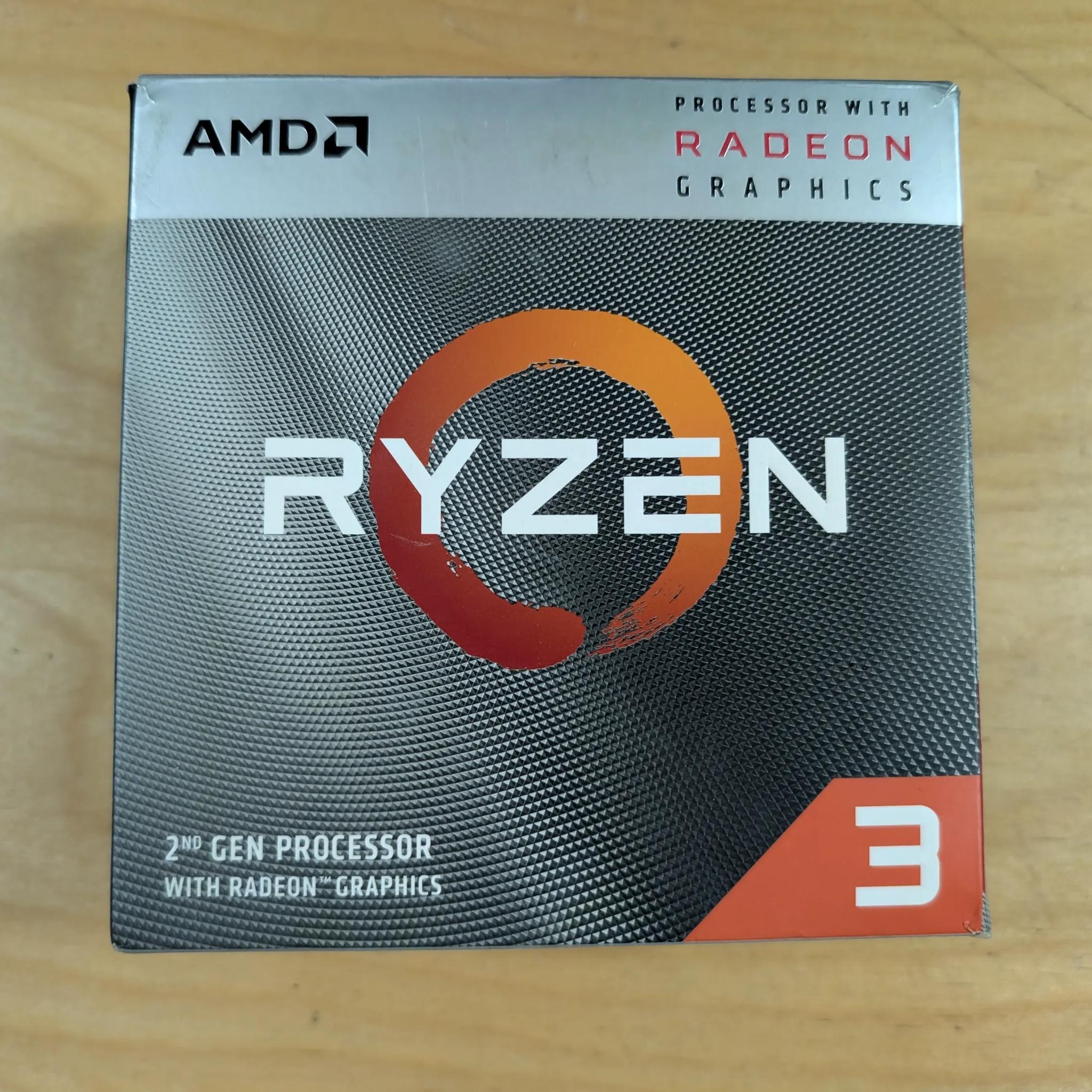 AMD Ryzen 3 3200G quad core