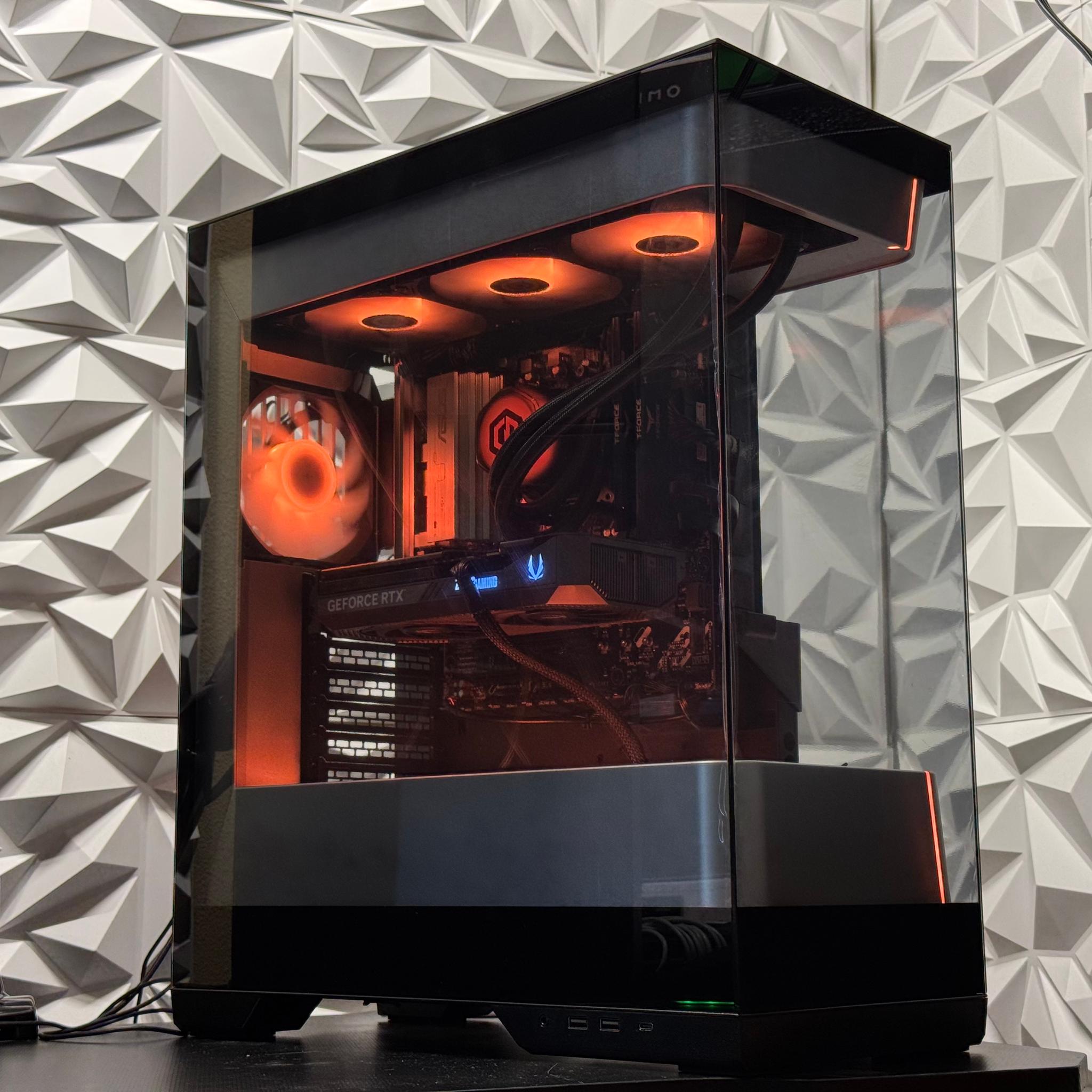 RTX 5070 \ Ryzen 7 9800X3D \ 32GB DDR5 Ram / 1TB SSD / Liquid Cooled / Creator Pc / Gaming pc