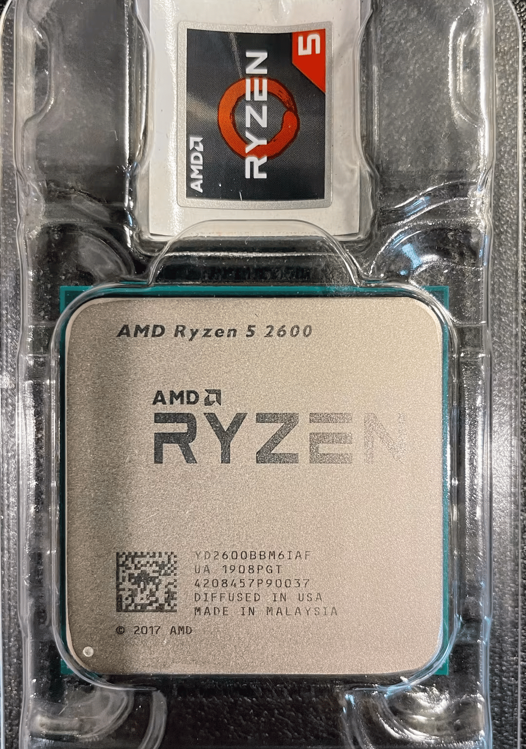 RYZEN 5 2600 Processor