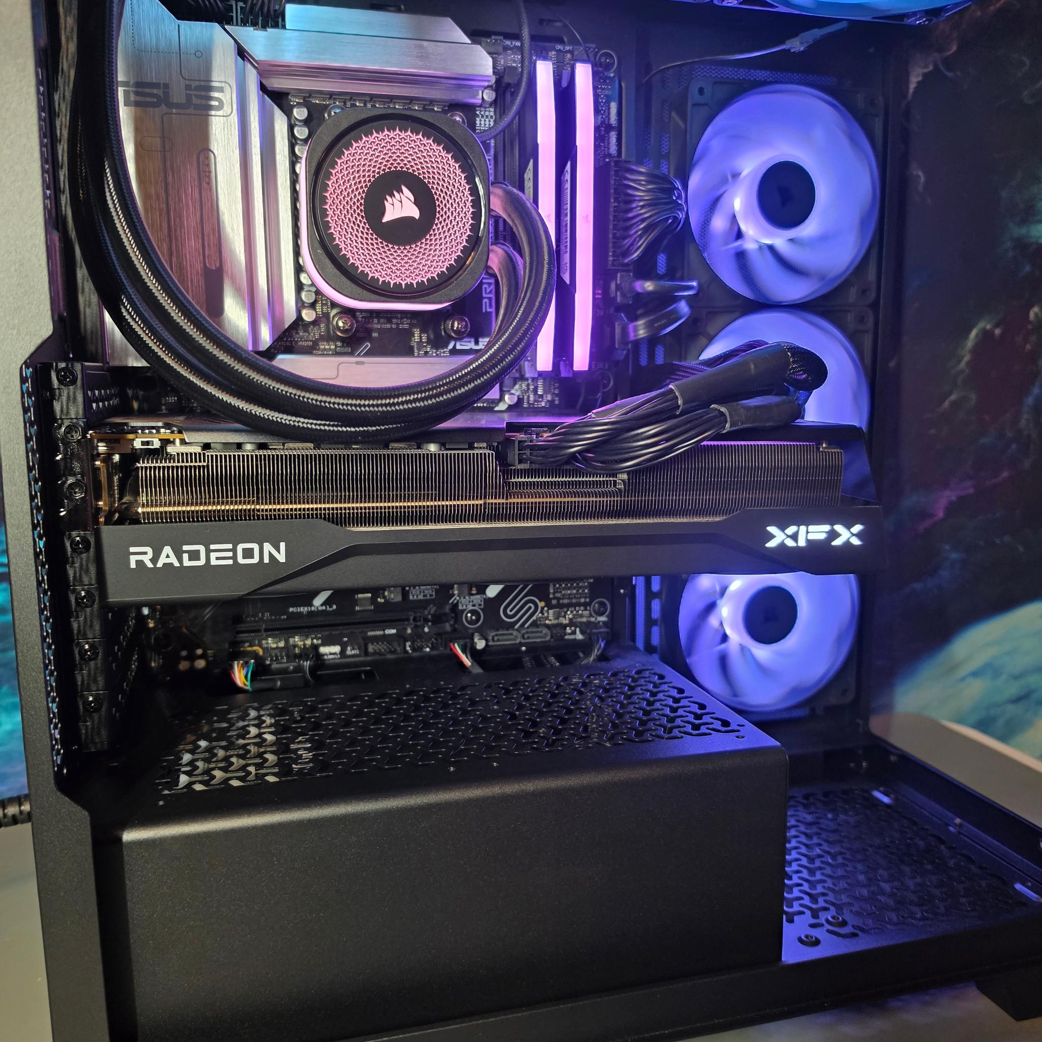XFX RX 9070 XT 16gb + Ryzen 9800x3d PC Build #86