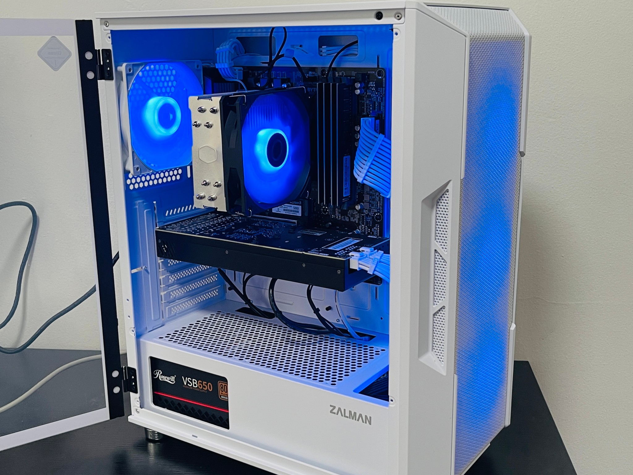 RTX 3070 8GB | Ryzen 5 5500 | 32GB DDR4 | 500GB NVME M2 SSD | Win11 Pro | WIFI + BT Custom Gaming PC