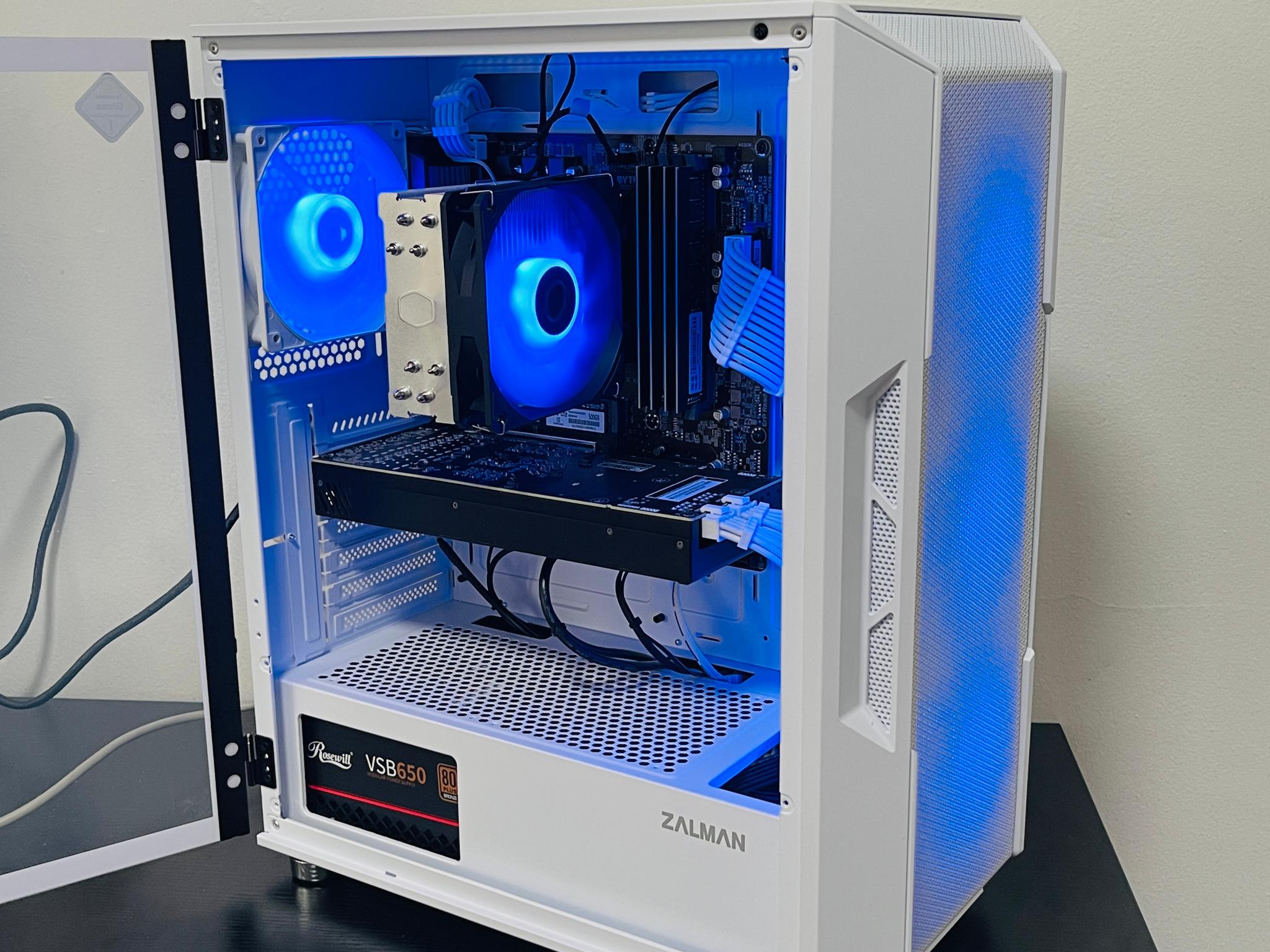 RTX 3070 8GB | Ryzen 5 5500 | 32GB DDR4 | 500GB NVME M2 SSD | Win11 Pro | WIFI + BT Custom Gaming PC