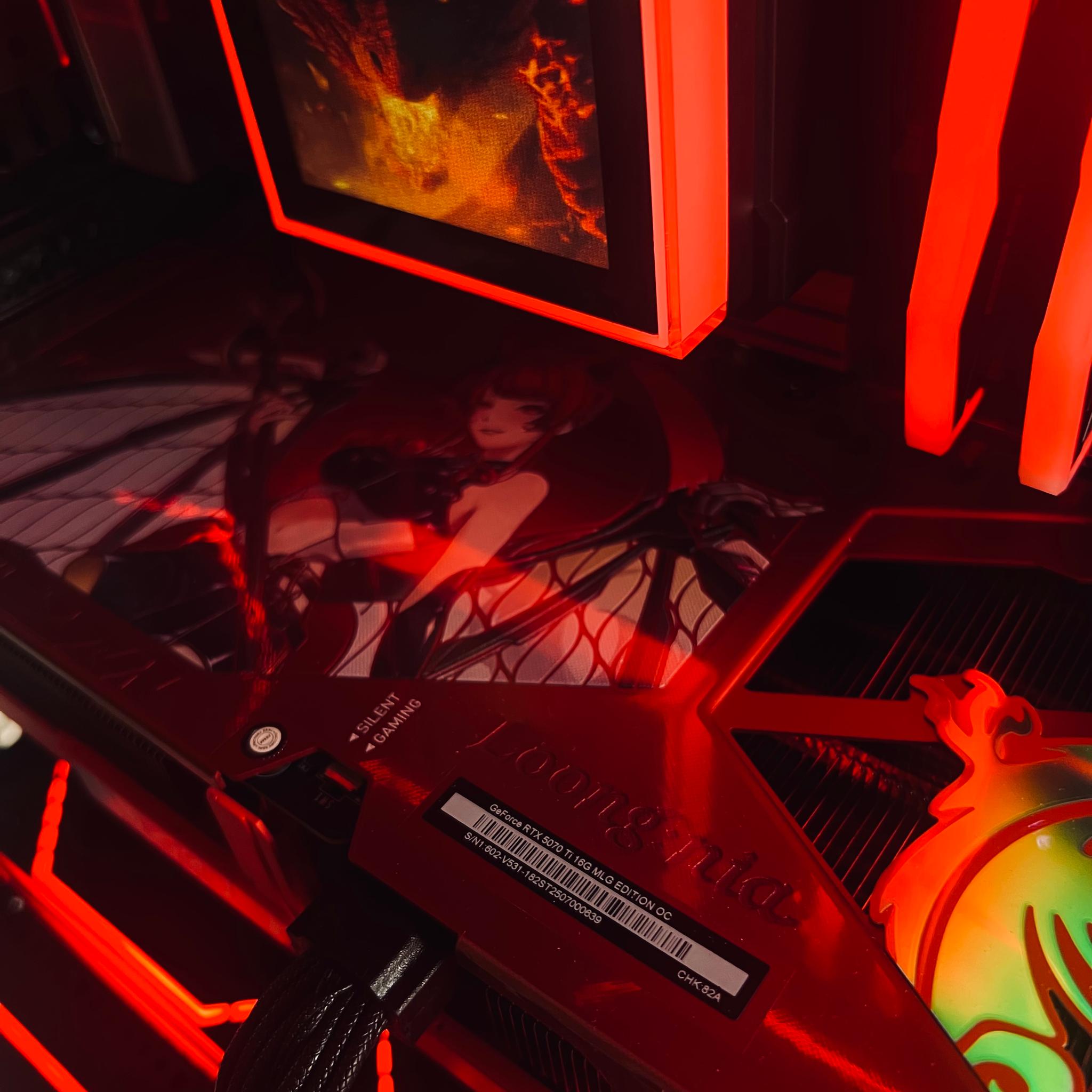 The Digital Shrine | Ryzen 7 9800X3D | RTX 5070Ti OC | 32GB DDR5 | 1TB+2TB SSD | 1000W GOLD PSU |