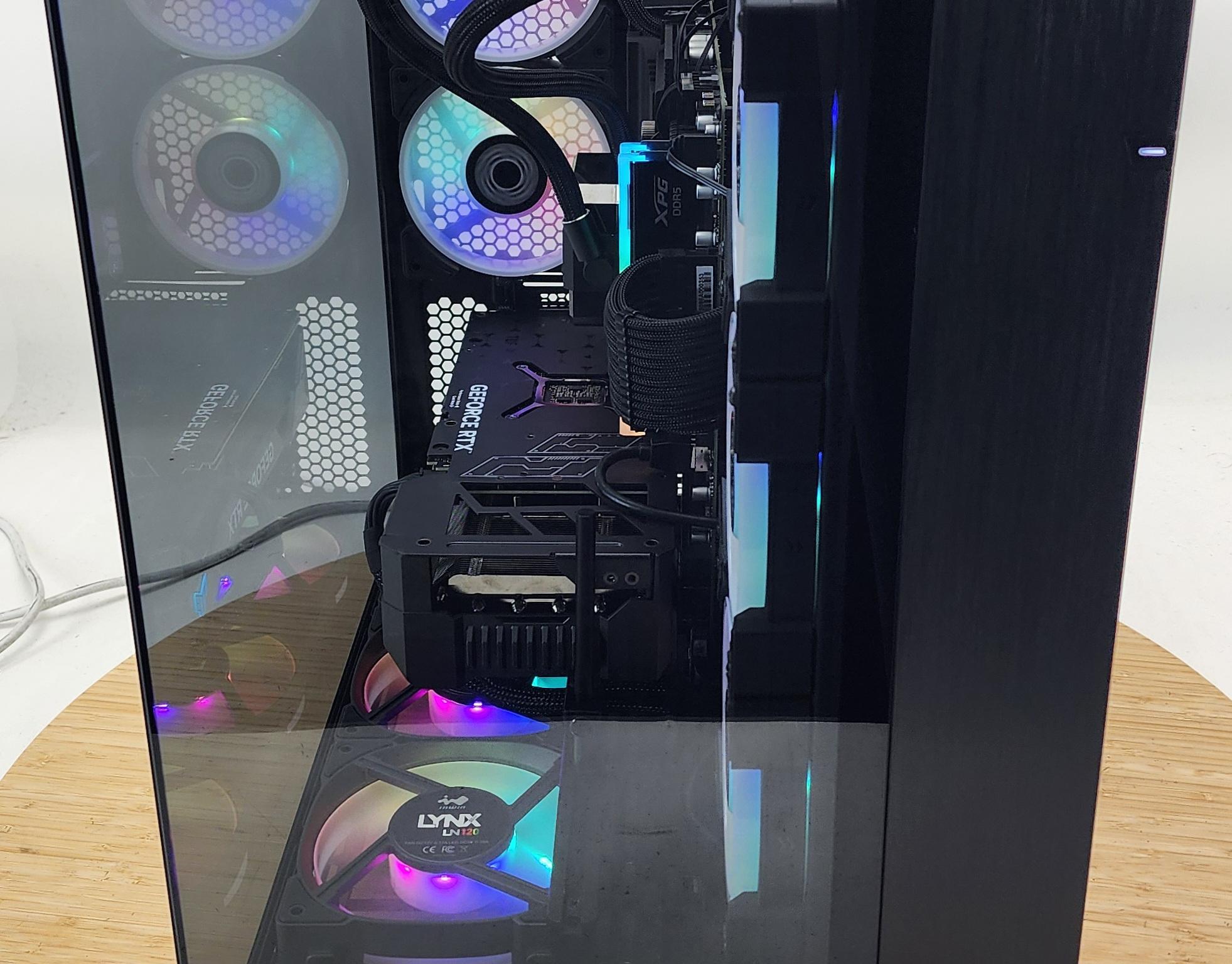 Gaming PC Ryzen 7 9700X 32GB RAM 1TB SSD RTX 4070 Ti SUPER 16GB Windows 11 Computer