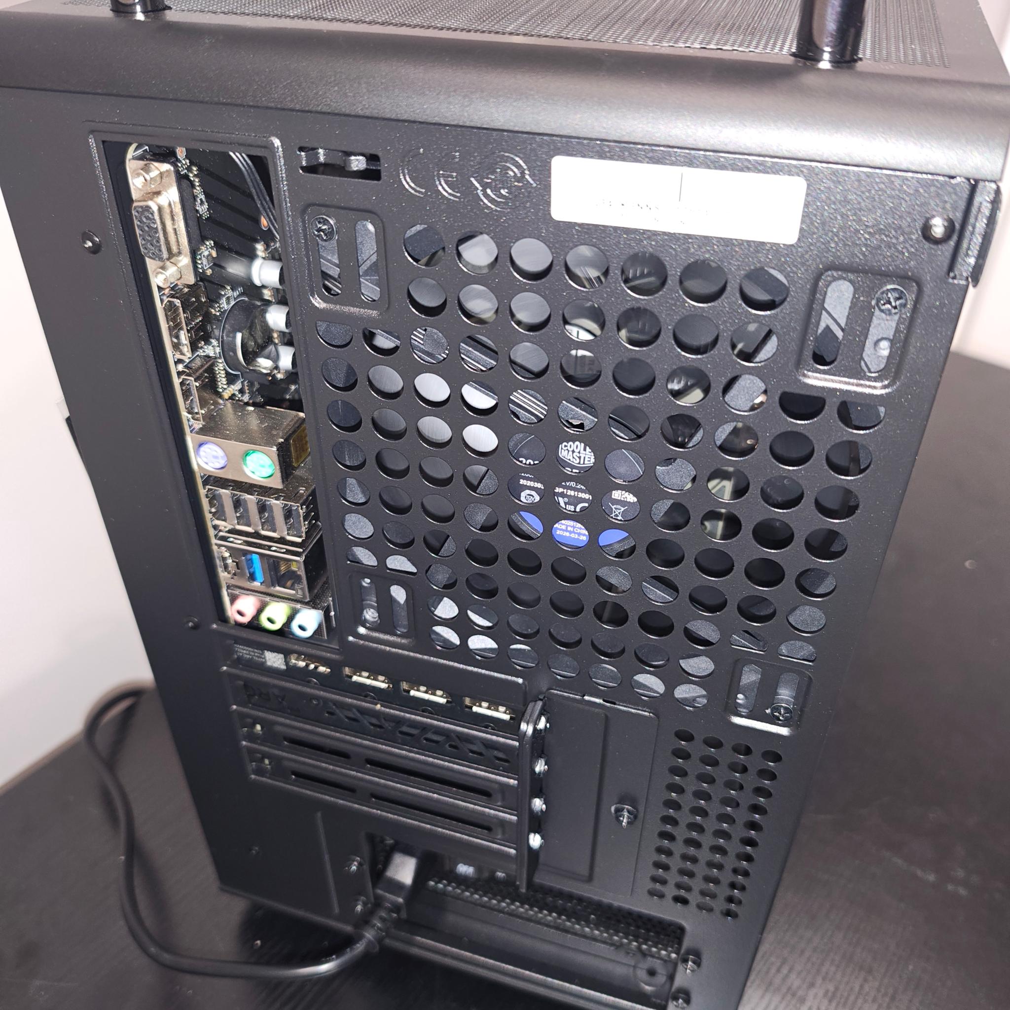 THE BLUE CUBE, fantastic value 1440P gaming pc equipped with FRAME GEN