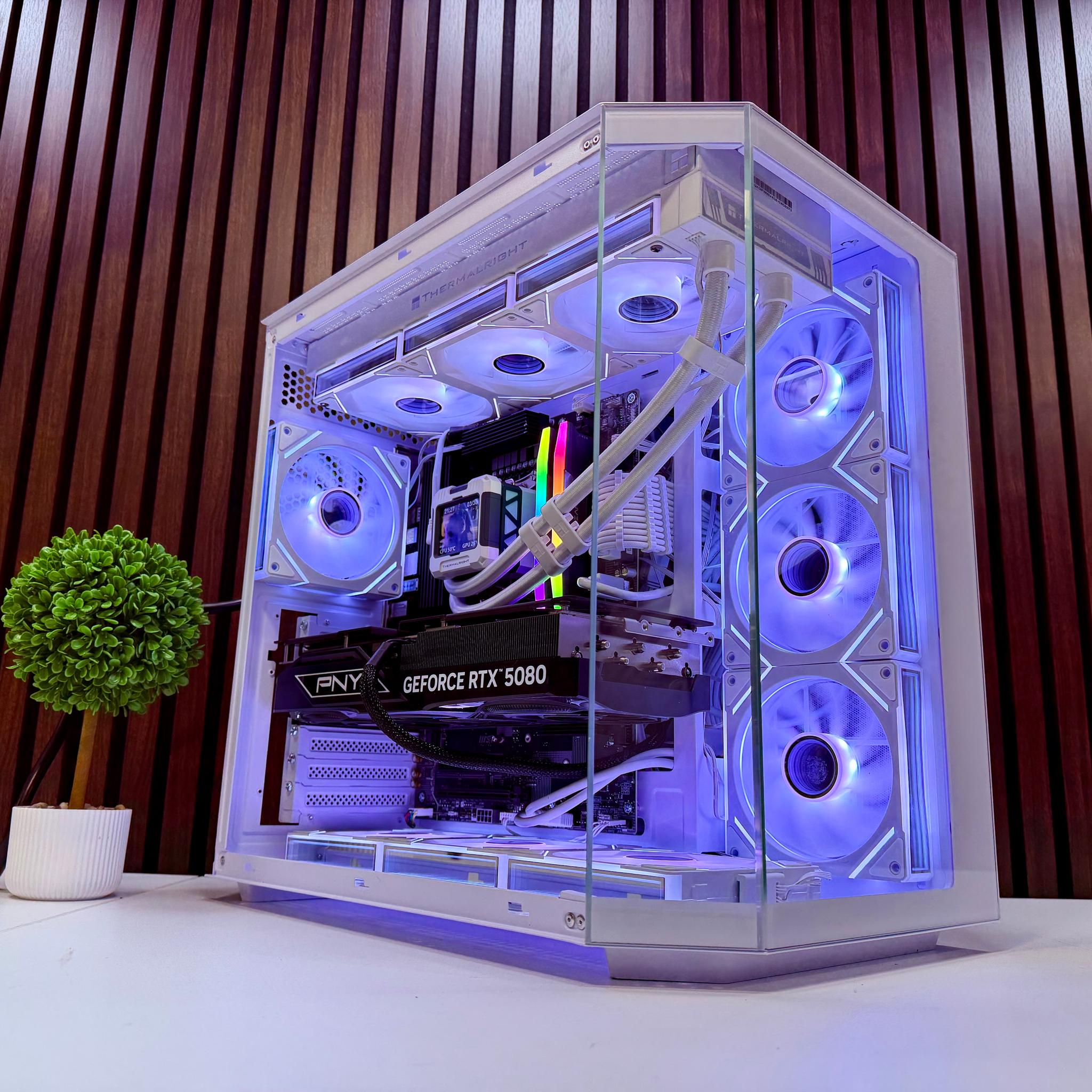 RTX 5080| Ryzen 9800X3D | 64GB DDR5 | 4TB M.2 | 1000W Gold PSU | ARGB Fans | Windows 11