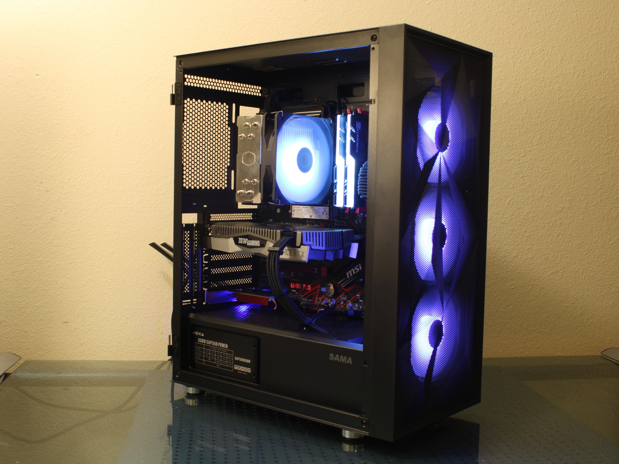 Black Gaming PC | Ryzen 5 3600 | RTX 2060 6GB | 16GB RAM | 1TB SSD | Wi-Fi 6E+Bluetooth | Windows 11