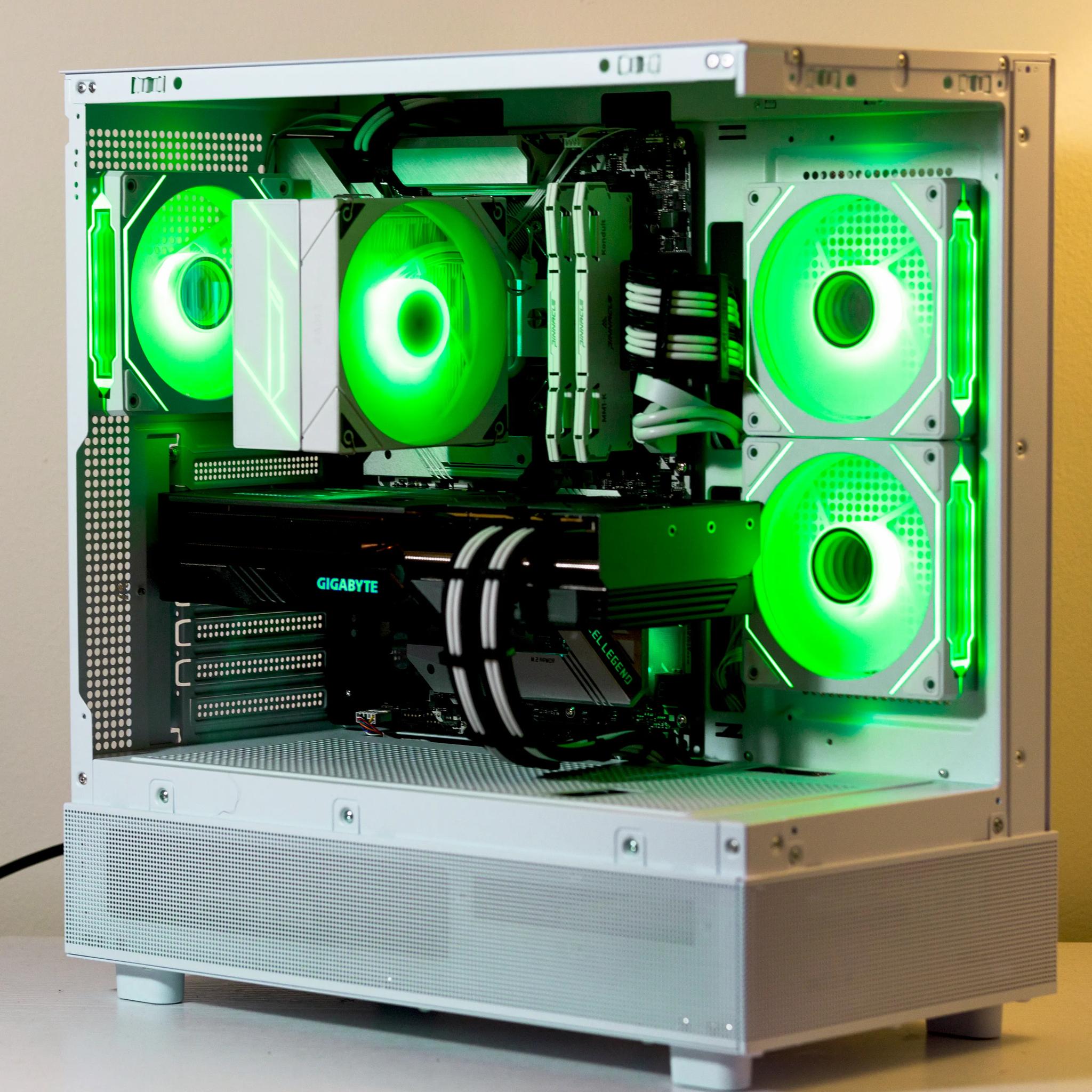 ❄️1440p/4K Gaming BEAST❄️ Radeon RX 7800XT| Ryzen 5 5600X| B550| 16GB| 1TB M.2| WiFi-Win 11| ARGB