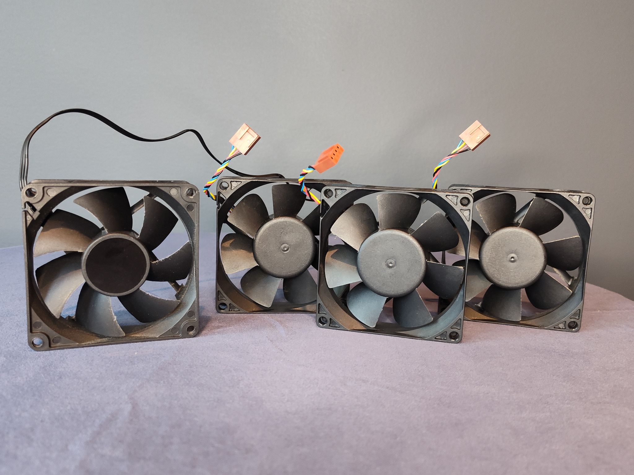 80mm Case Fans Total 4 fans