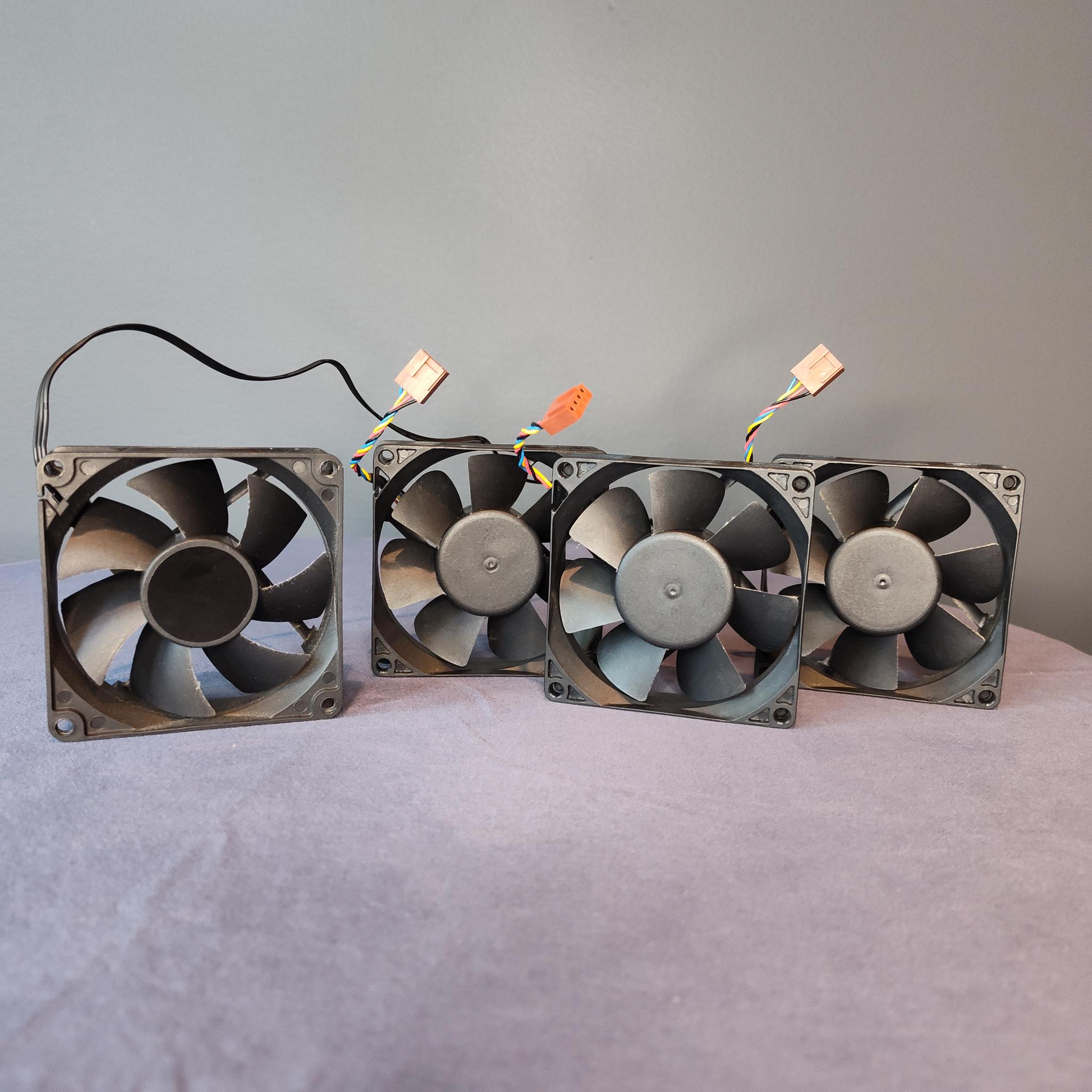 80mm Case Fans Total 4 fans