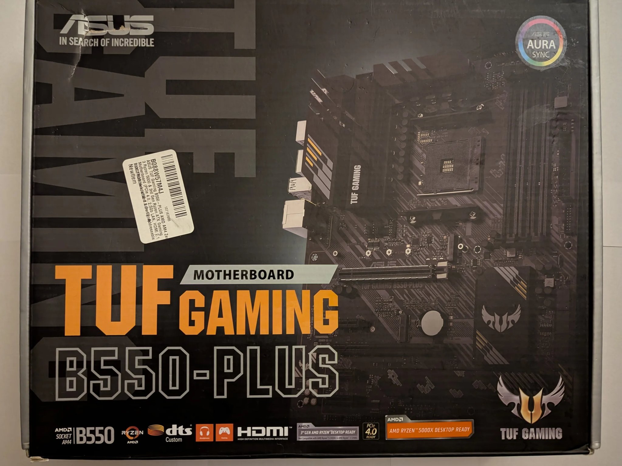 Asus TUF Gaming B550-Plus ATX AM4 Motherboard Read Description