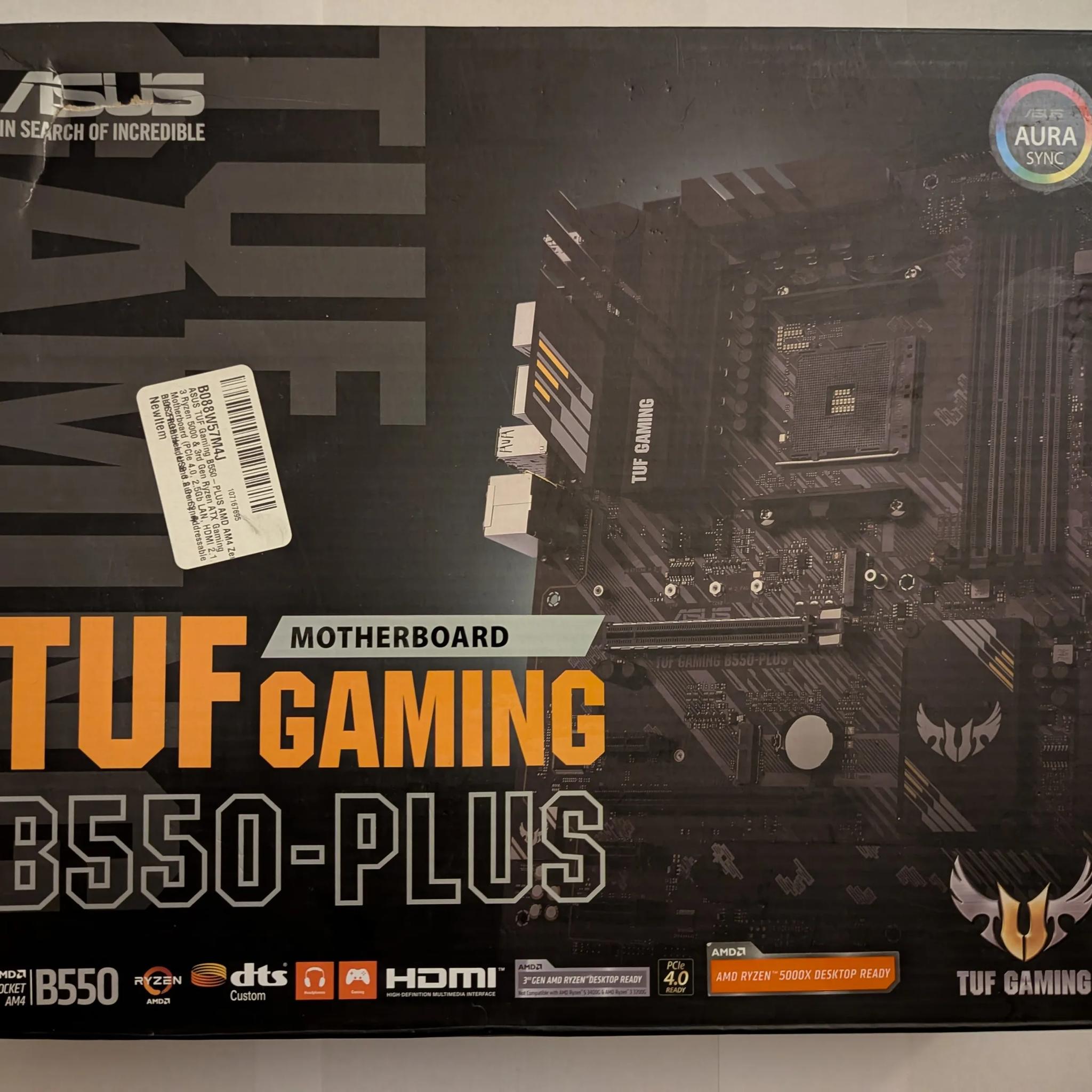 Asus TUF Gaming B550-Plus ATX AM4 Motherboard Read Description