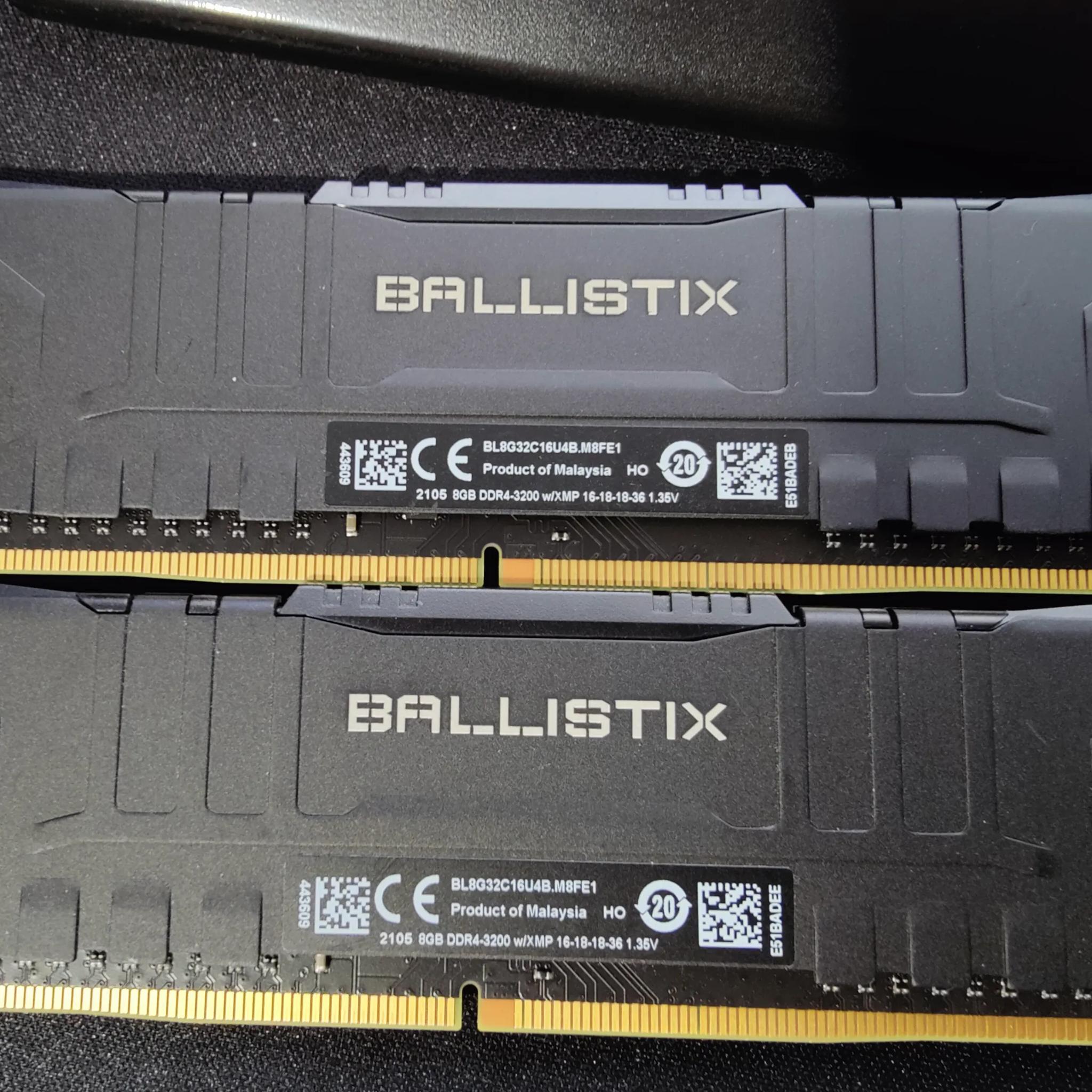 Crucial Ballistix 16GB 3200 Kit (2x8GB)