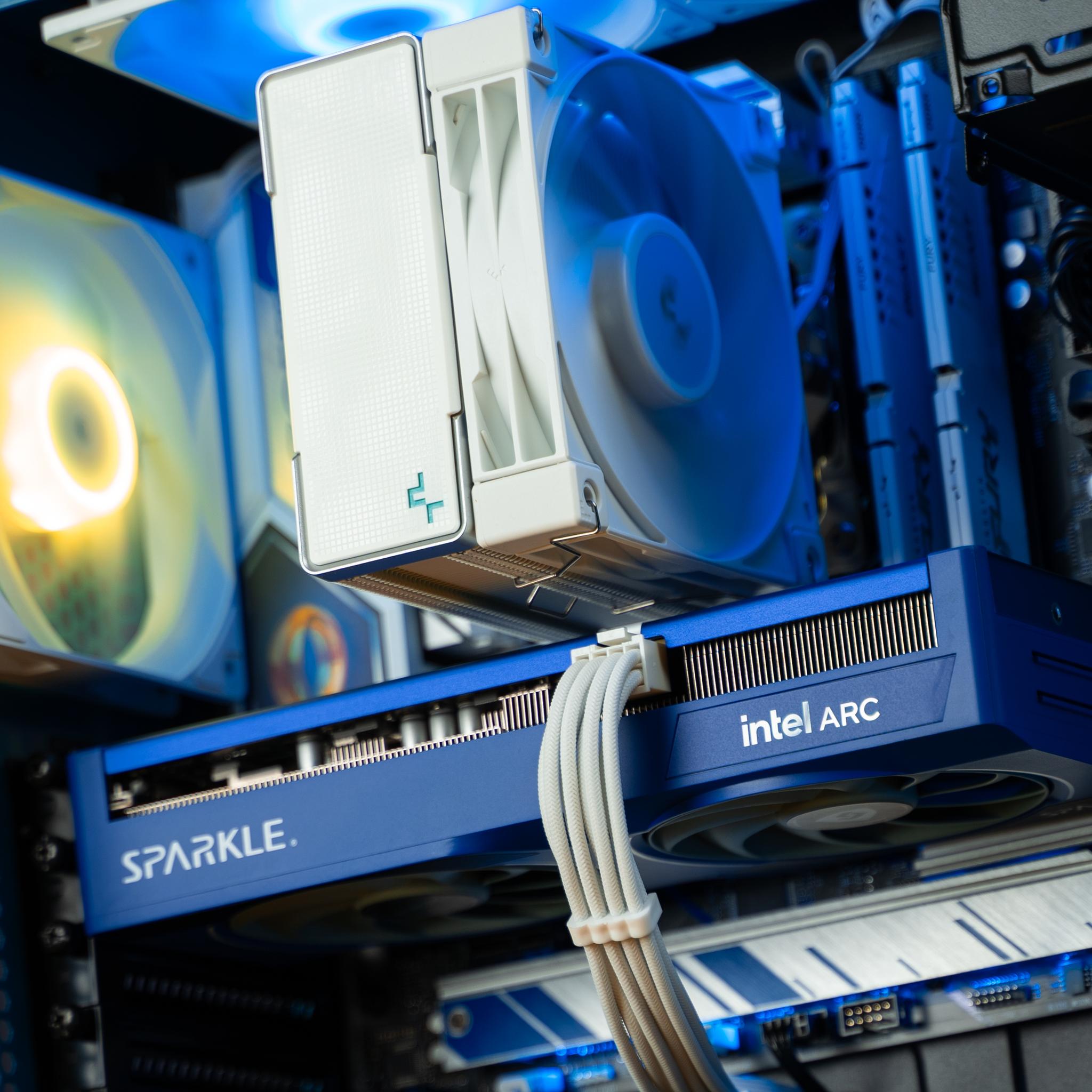 “Sonic's Arc” Intel Arc B570 i5 12400F 32GB Windows 11 Pro 1TB Gaming PC Powerhouse